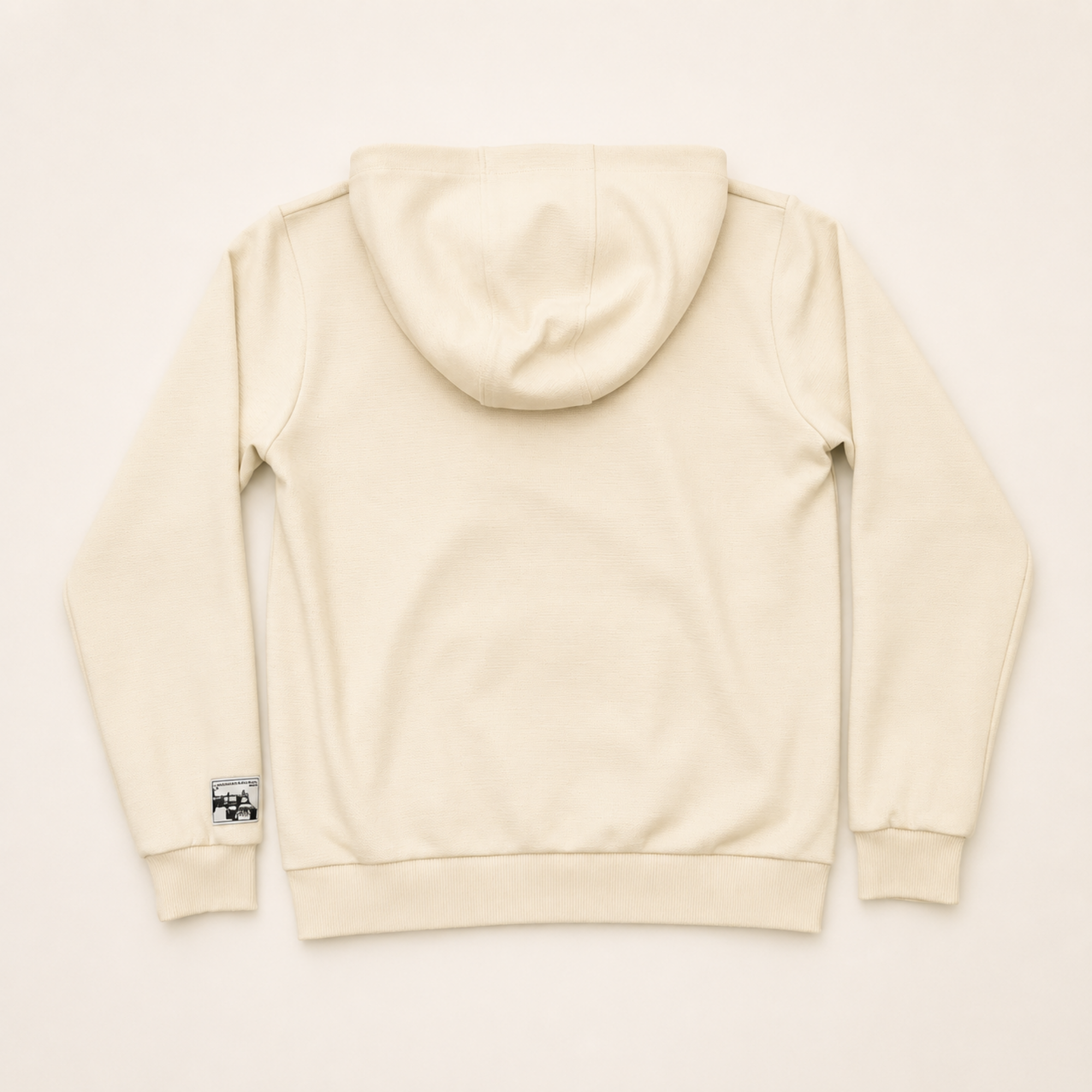 Bikkembergs Graphic Hoodie Beige