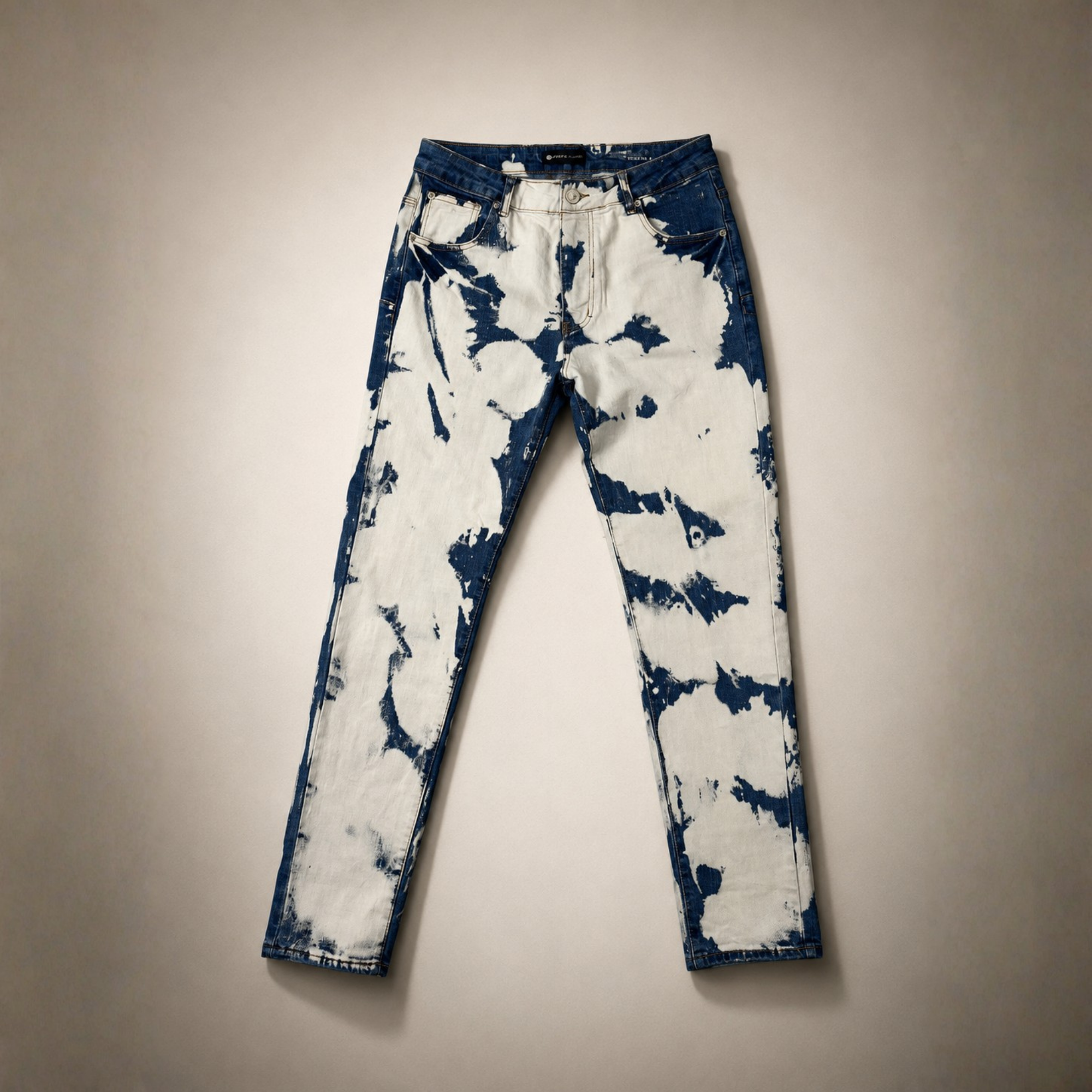Purple Brand Bleached Jeans Light Blue