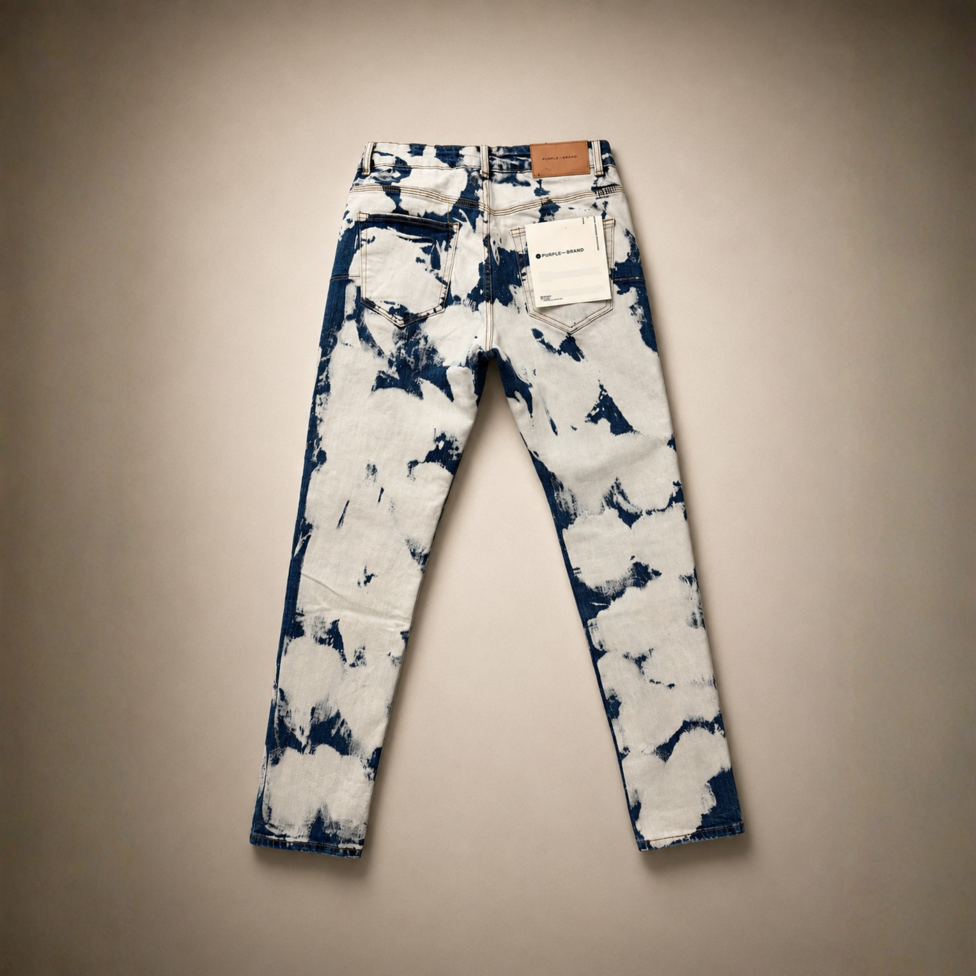 Purple Brand Bleached Jeans Light Blue