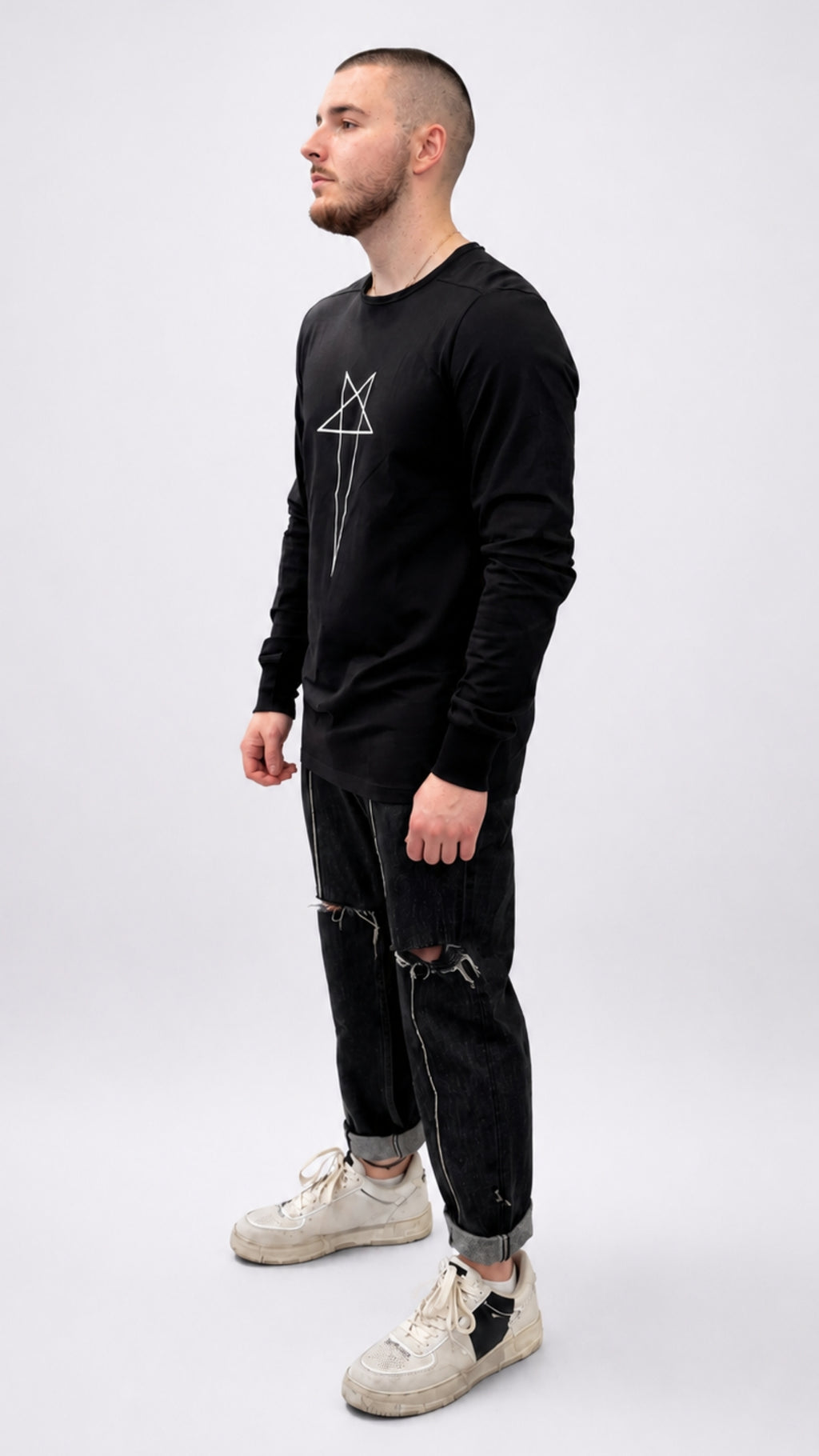 Rick Owens Черни дънки