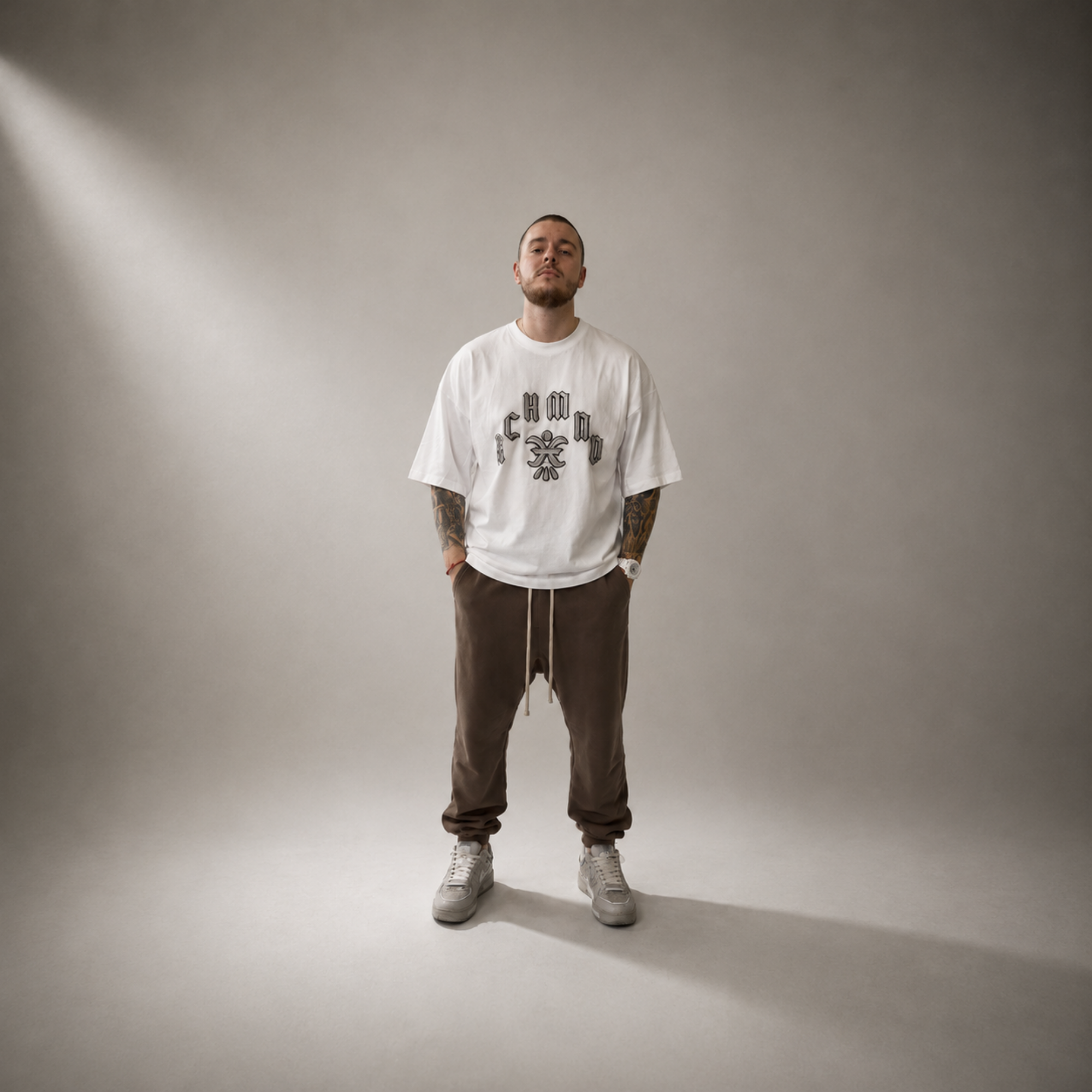 John Richmond Oversized T-Shirt White