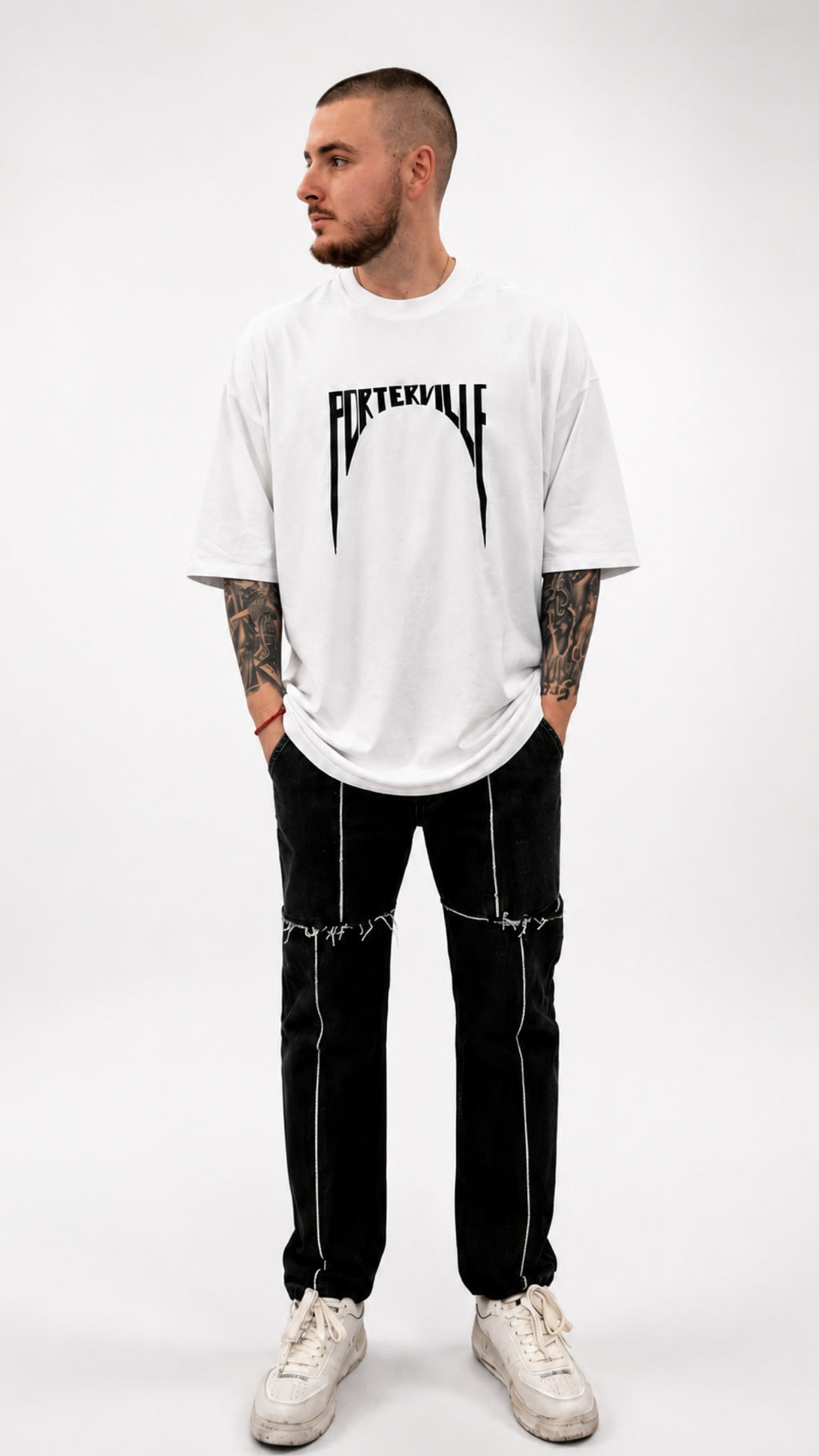 Rick Owens Бяла тениска