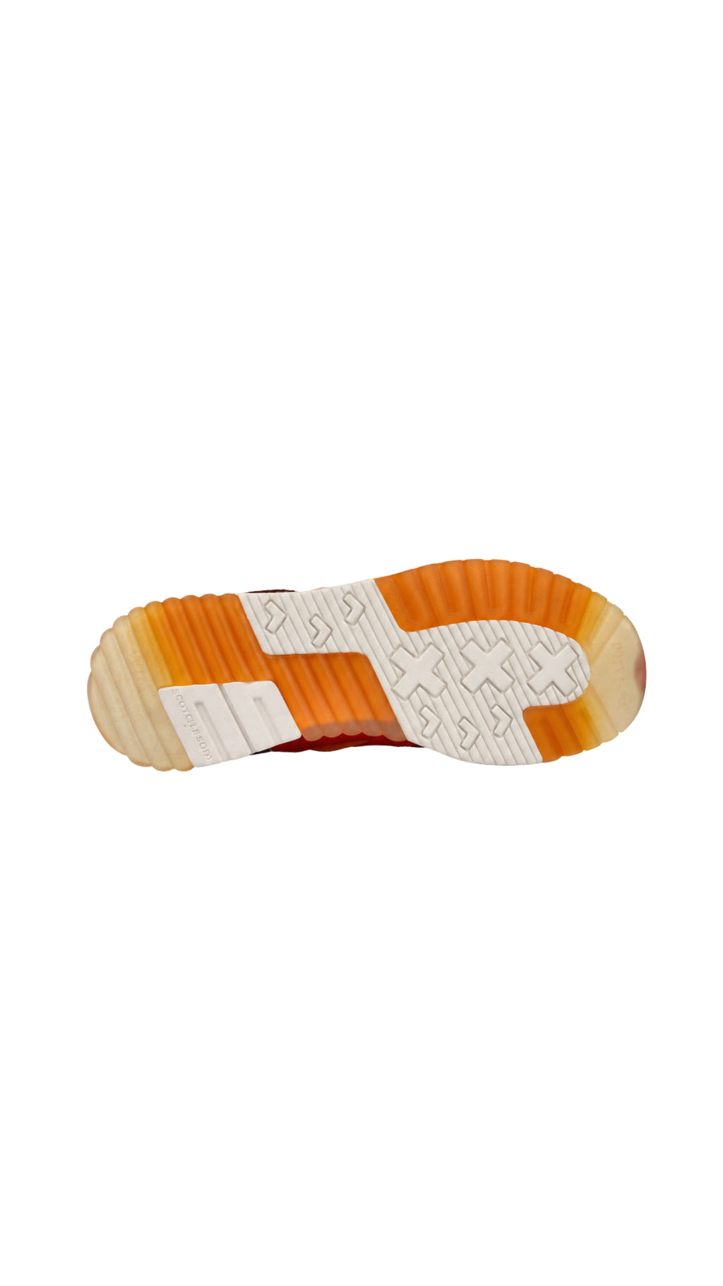 Scotch & Soda Маратонки в бордо, бежово и оранжево
