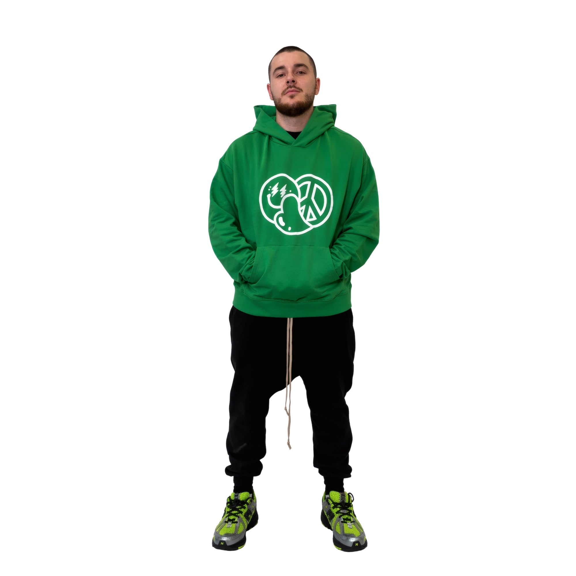 Guess x J Balvin Hoodie Green