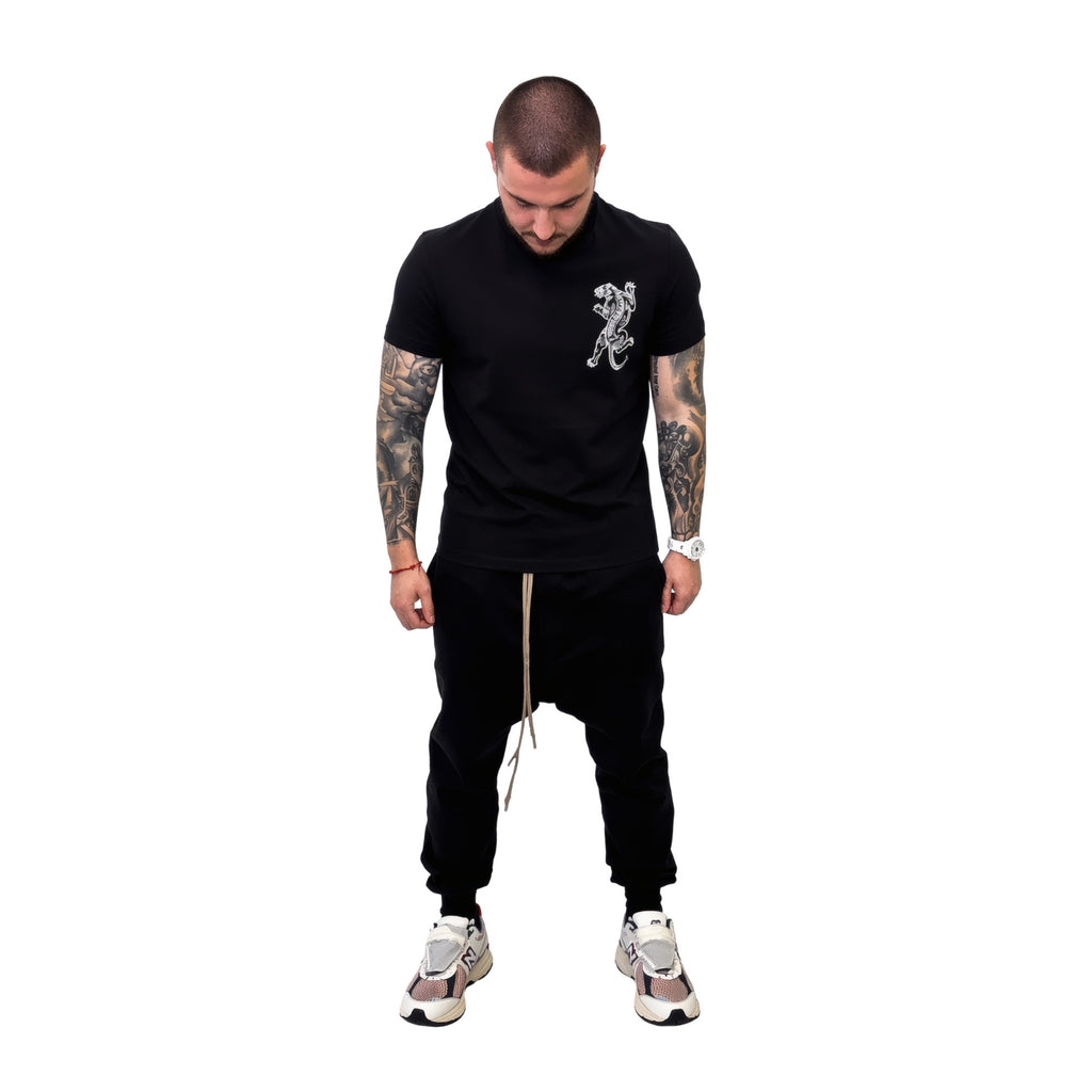 Bikkembergs Short Sleeve Graphic T-Shirt Black