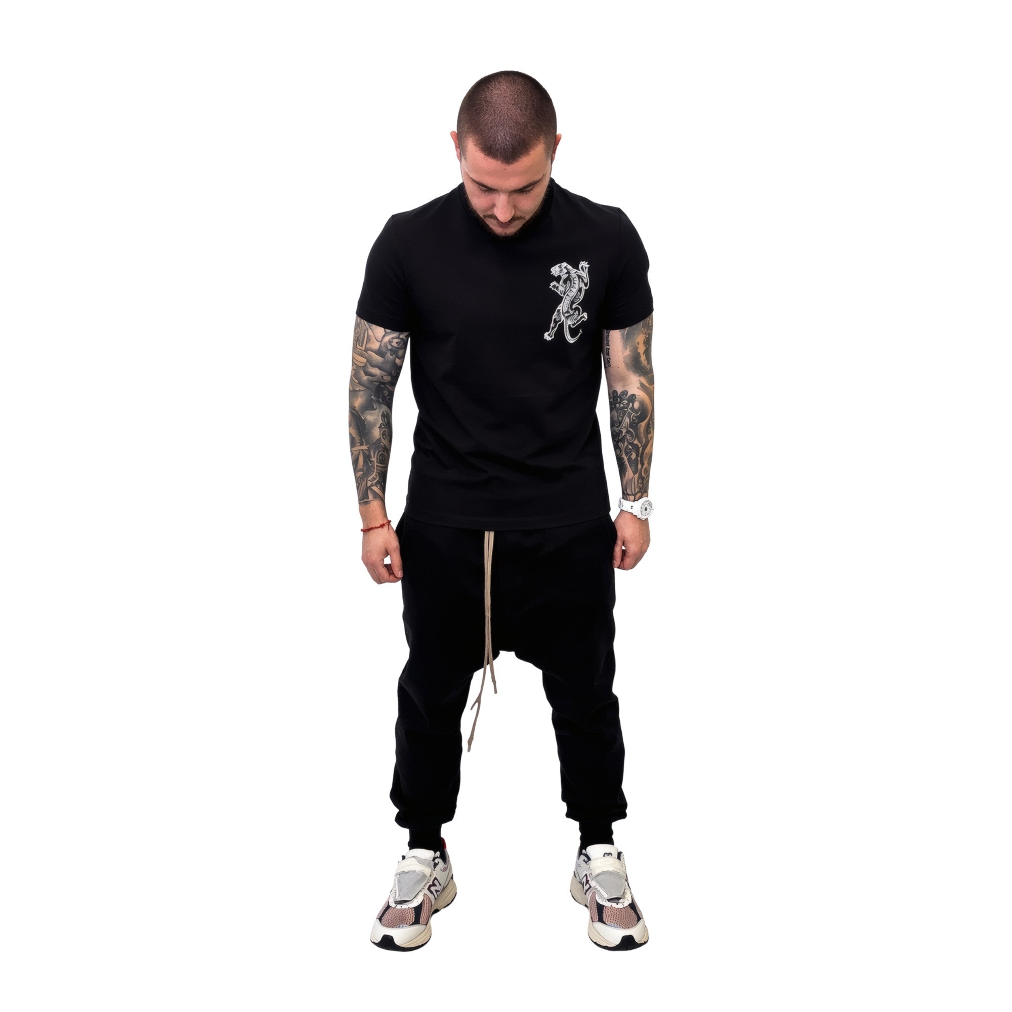 Bikkembergs Short Sleeve Graphic T-Shirt Black