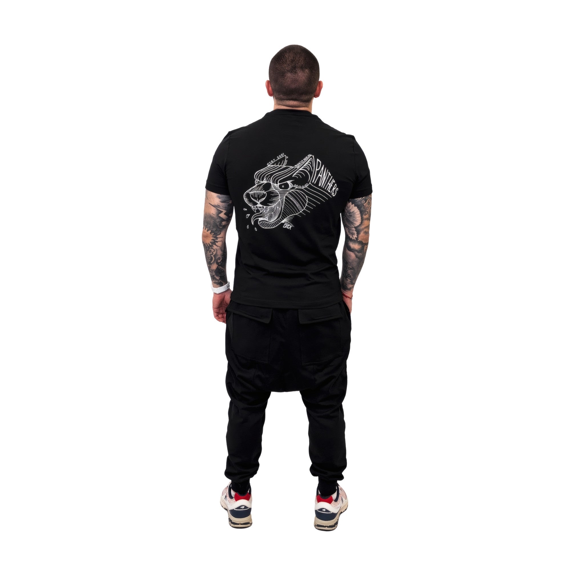 Bikkembergs Short Sleeve Graphic T-Shirt Black