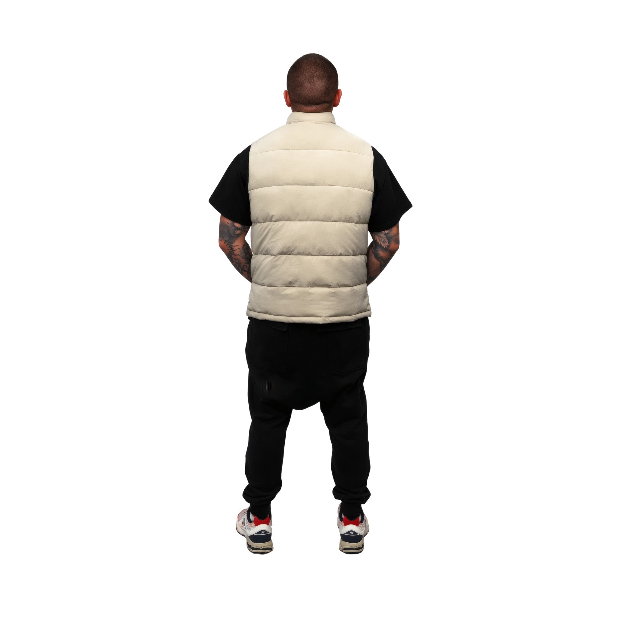 Guess Puffer Vest Beige