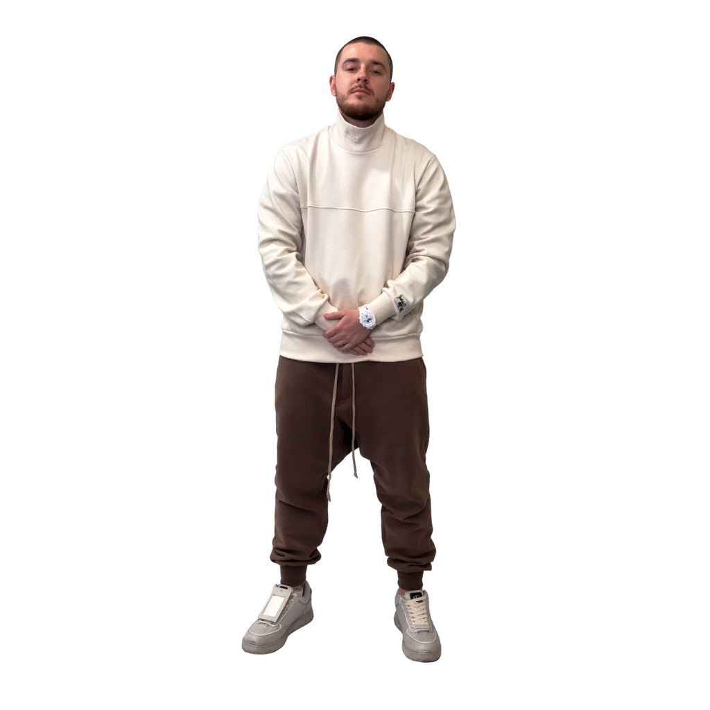 Bikkembergs Turtleneck Sweater Cream