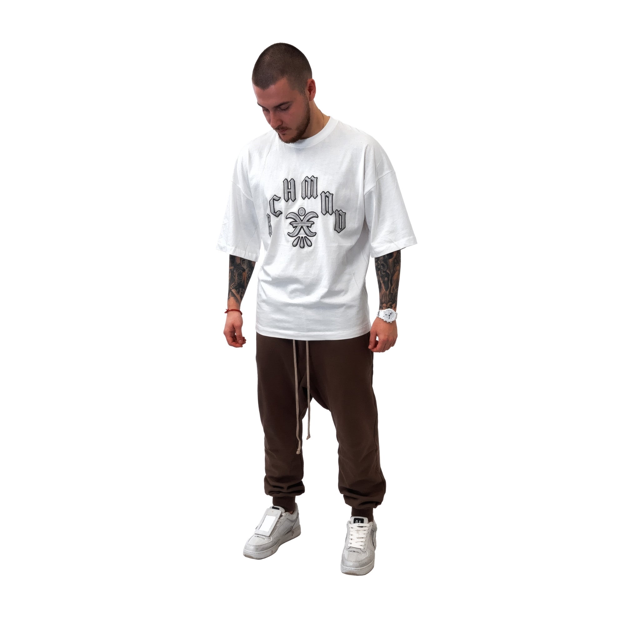 John Richmond Oversized T-Shirt White