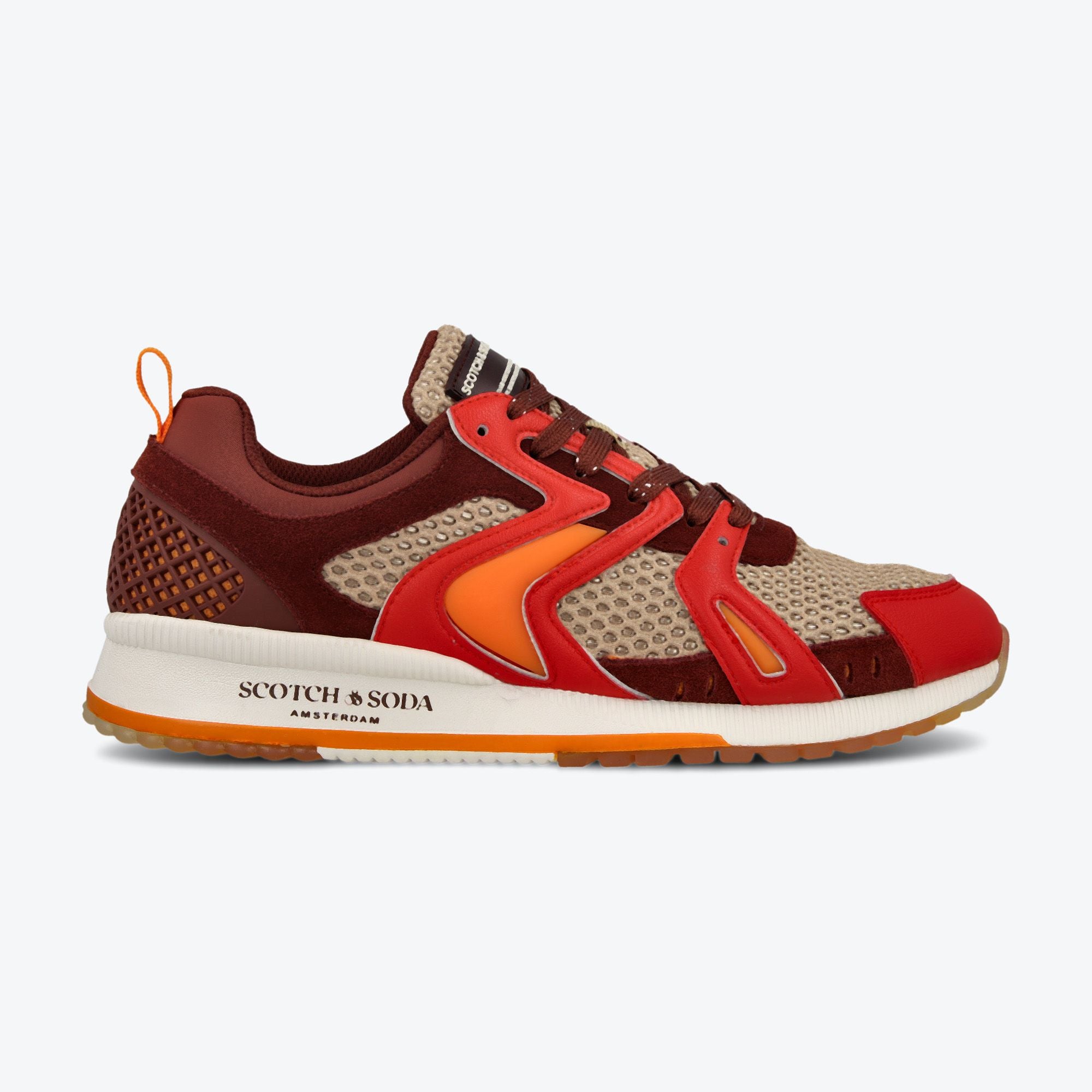 SCOTCH & SODA - RED MULTI SNEAKERS