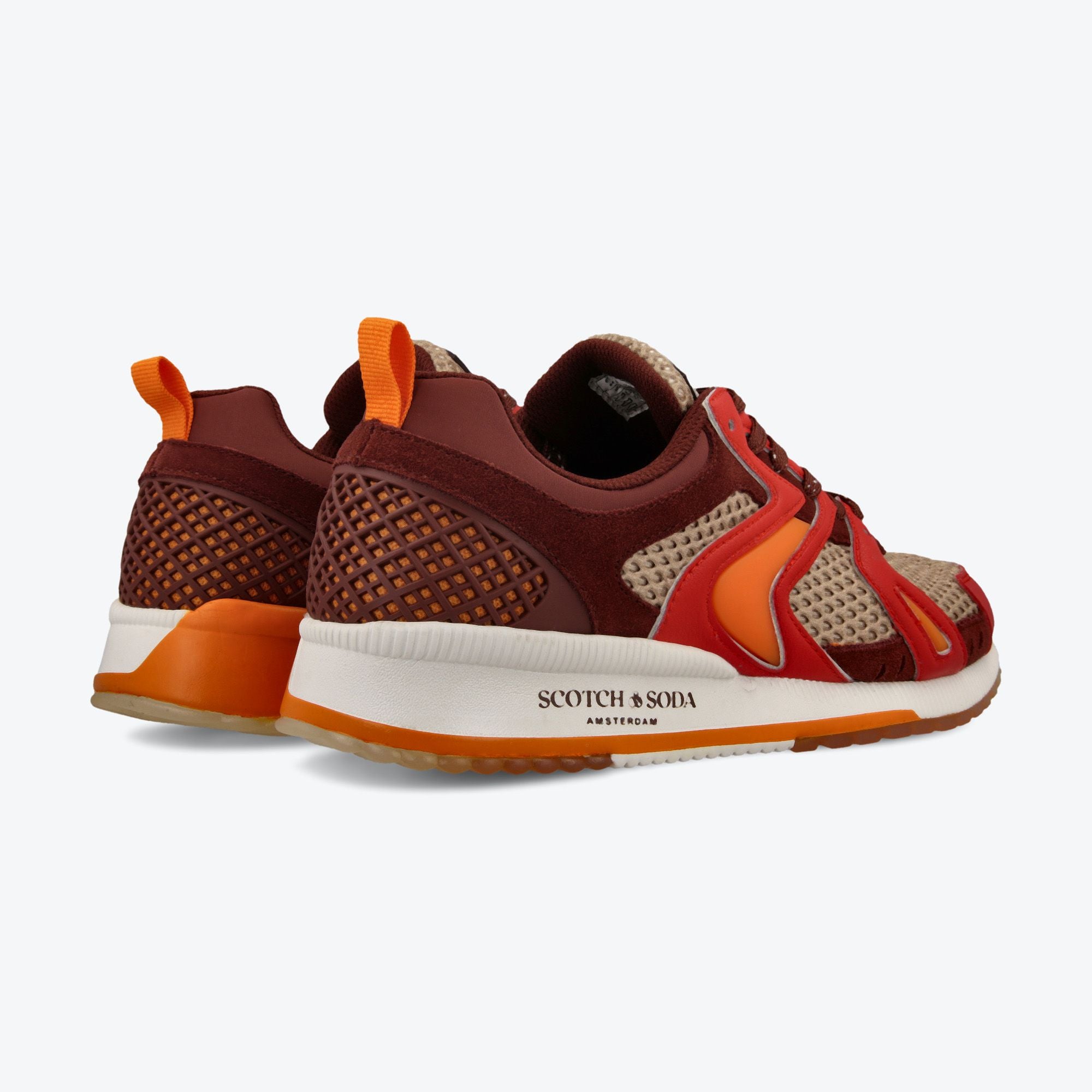 SCOTCH & SODA - RED MULTI SNEAKERS