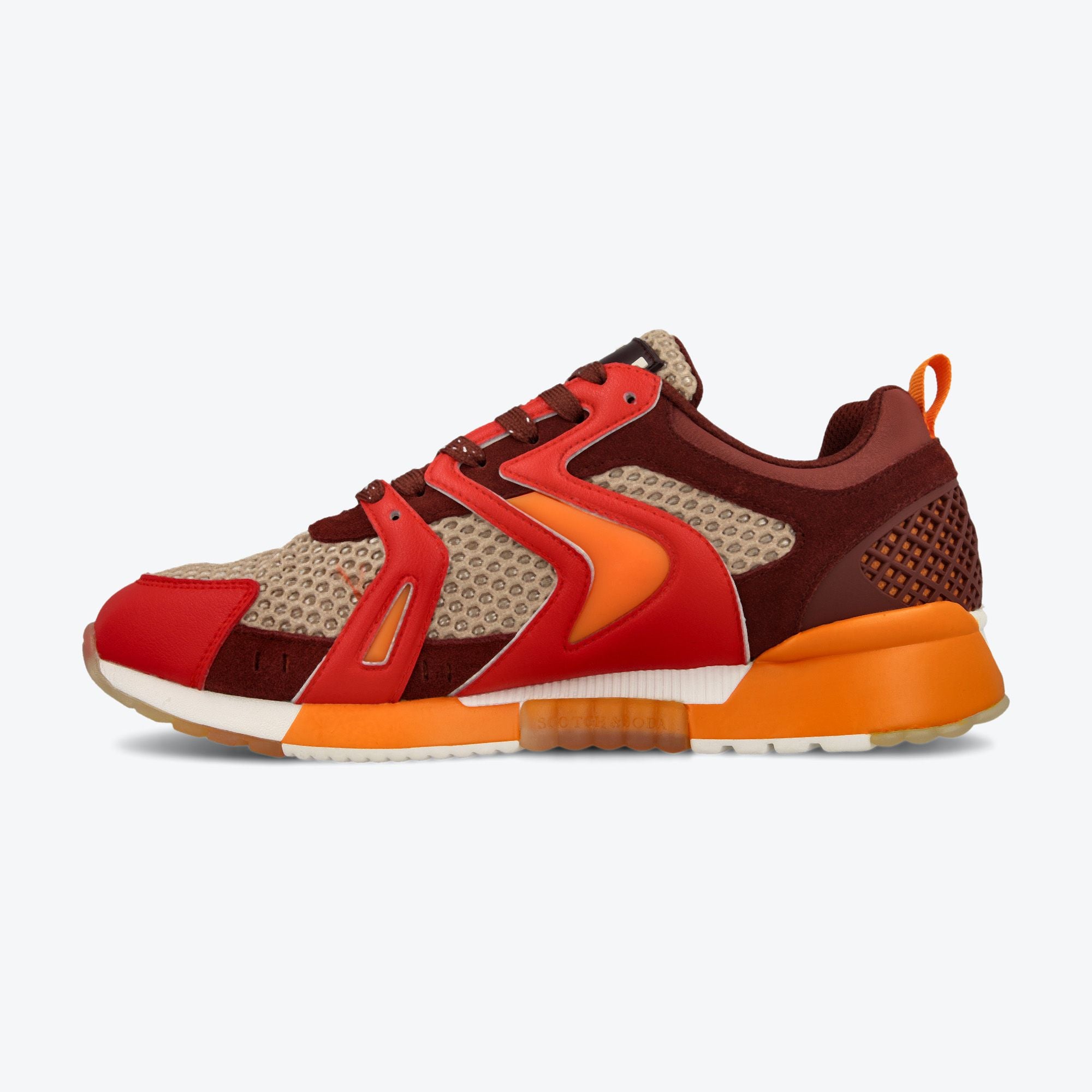 SCOTCH & SODA - RED MULTI SNEAKERS