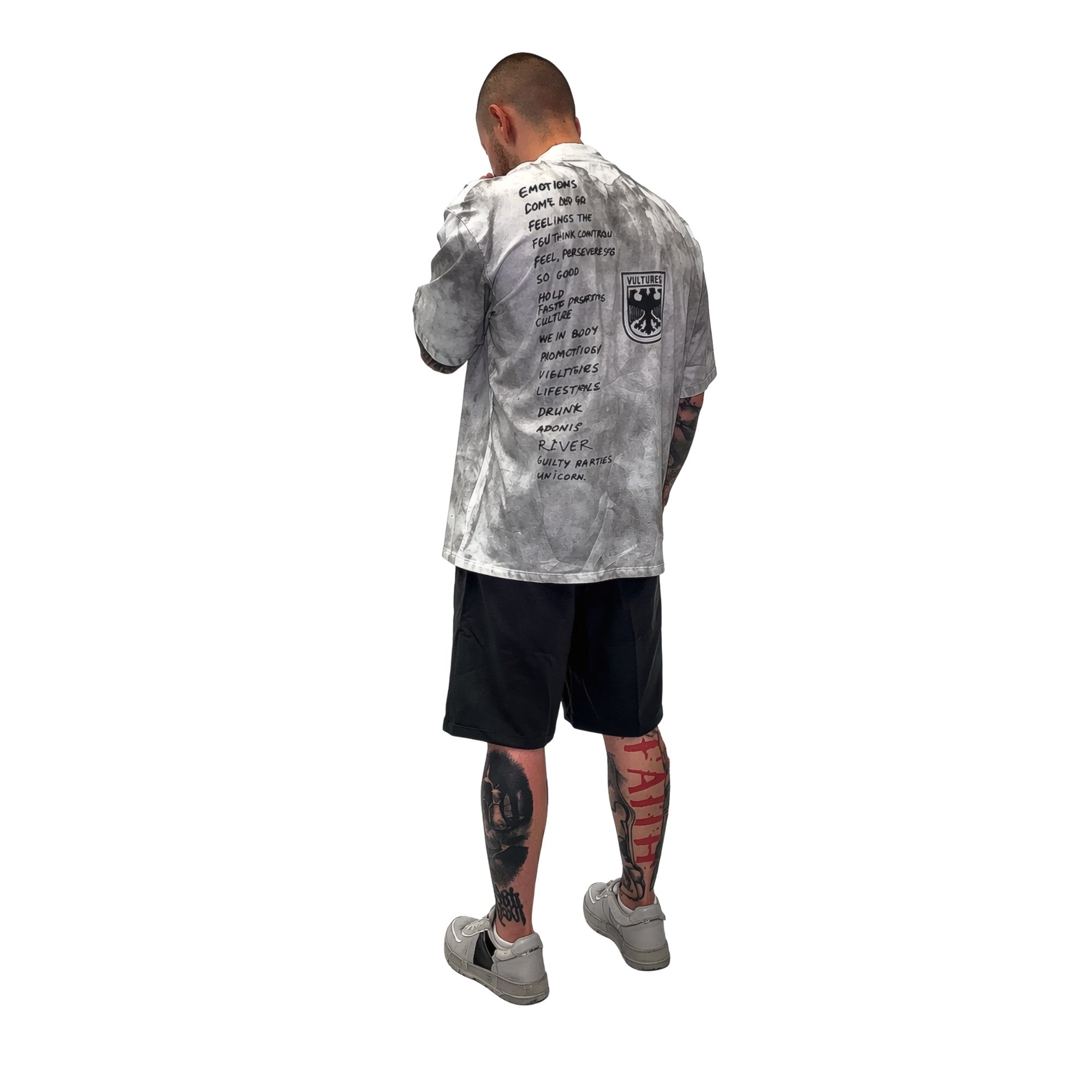 Dark Grey Shorts With Zips