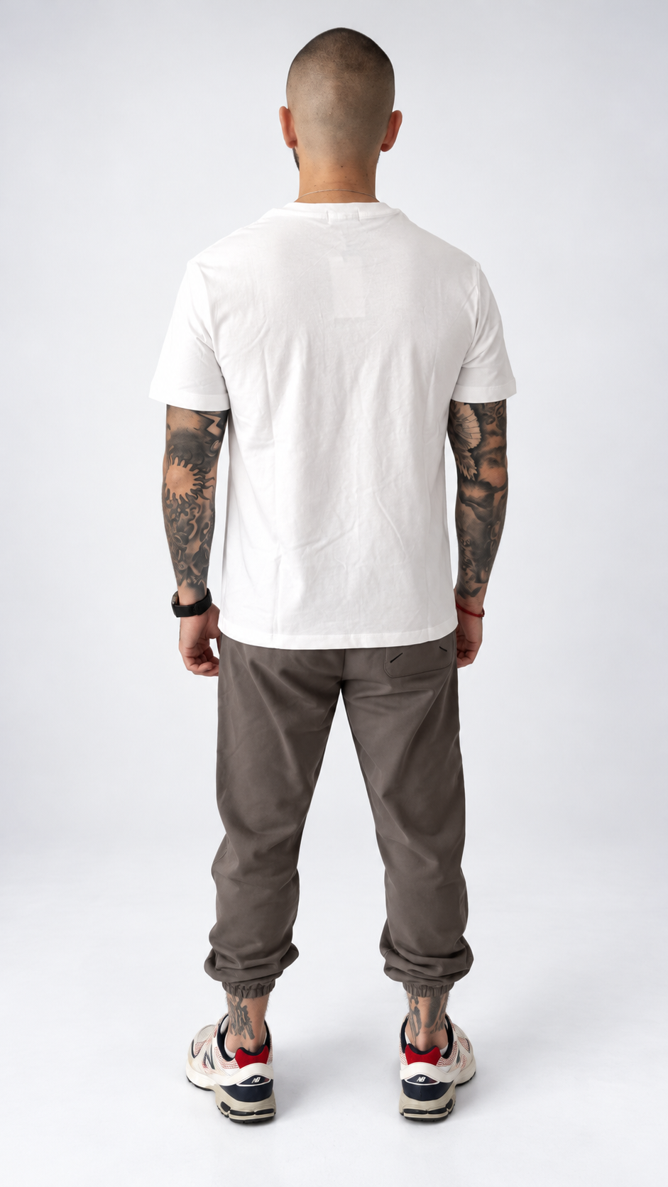 MM6 Distressed Numbers White T-Shirt
