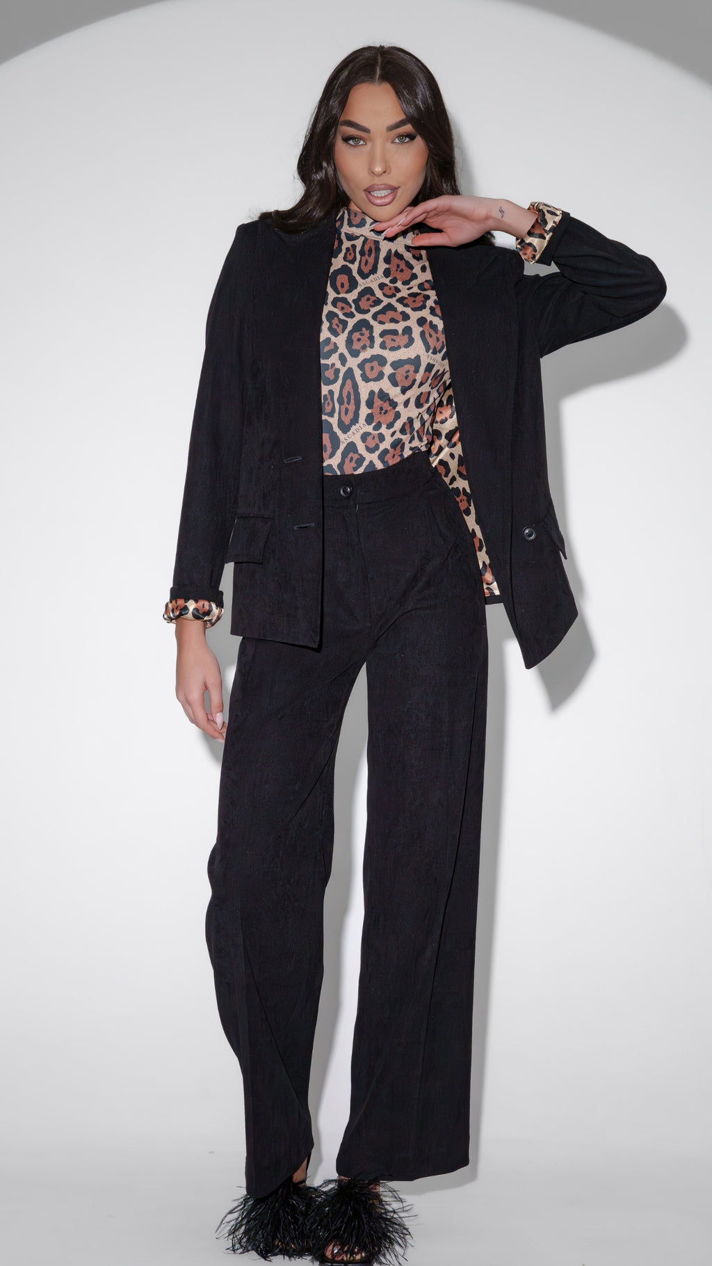 ASCADIA Black Blazer