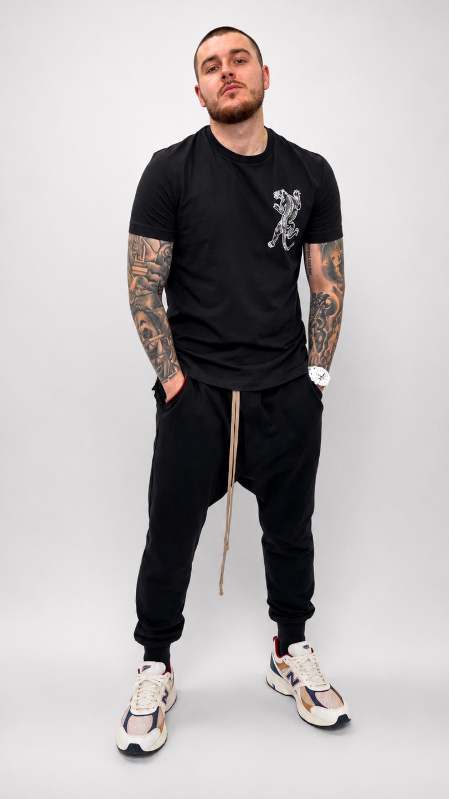 Bikkembergs Черна тениска