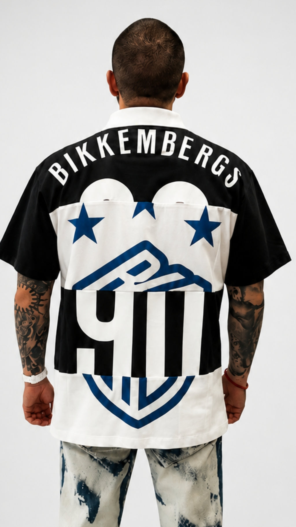 Bikkembergs Бяло поло - Алтернативен изглед