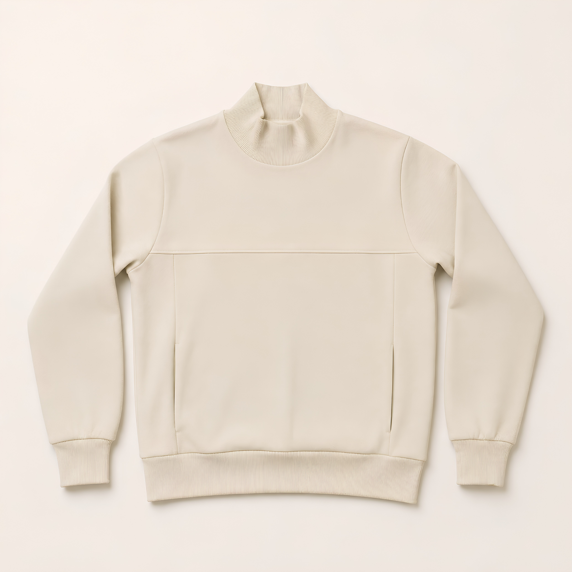 Bikkembergs Turtleneck Sweater Cream