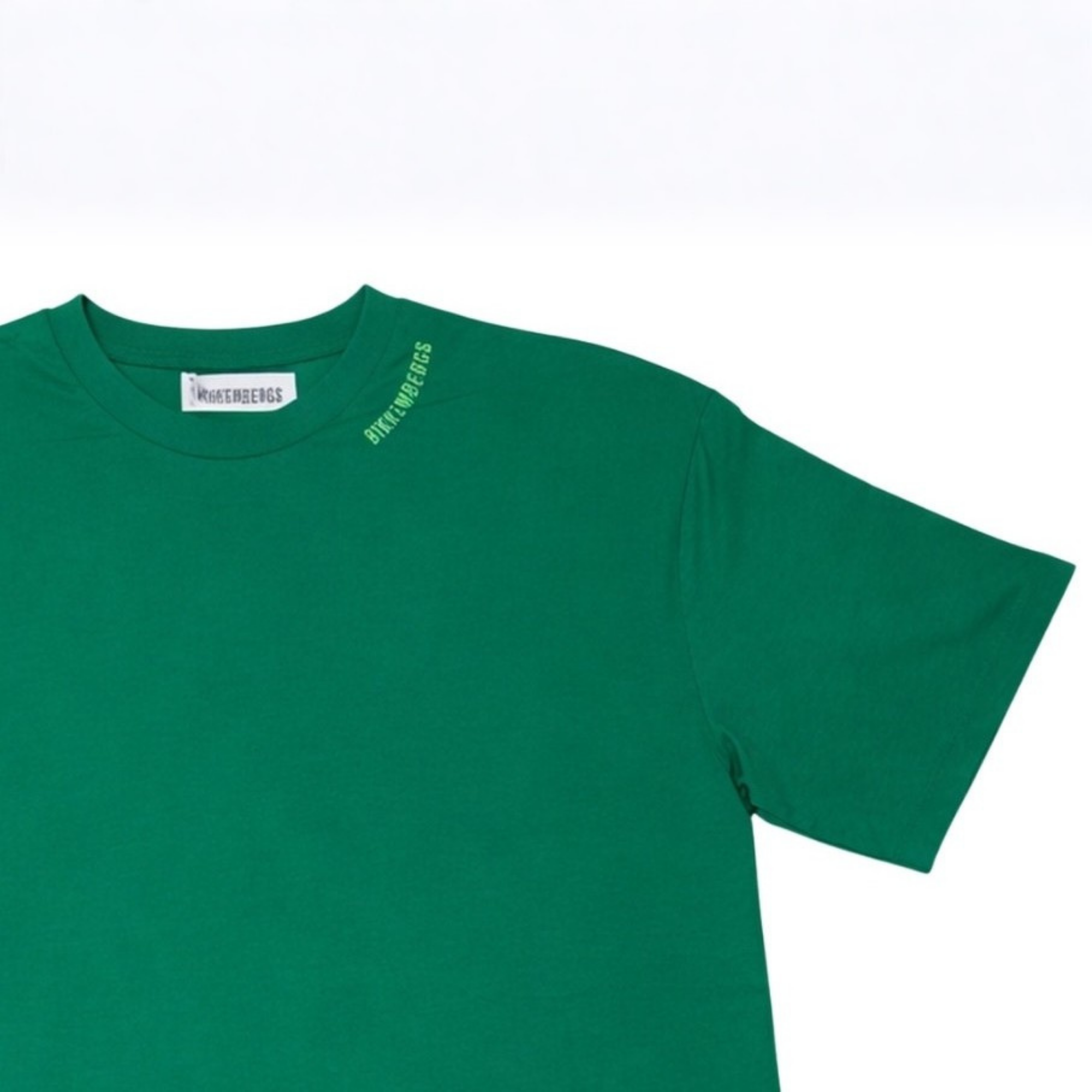 Bikkembergs Back Print T-Shirt Green