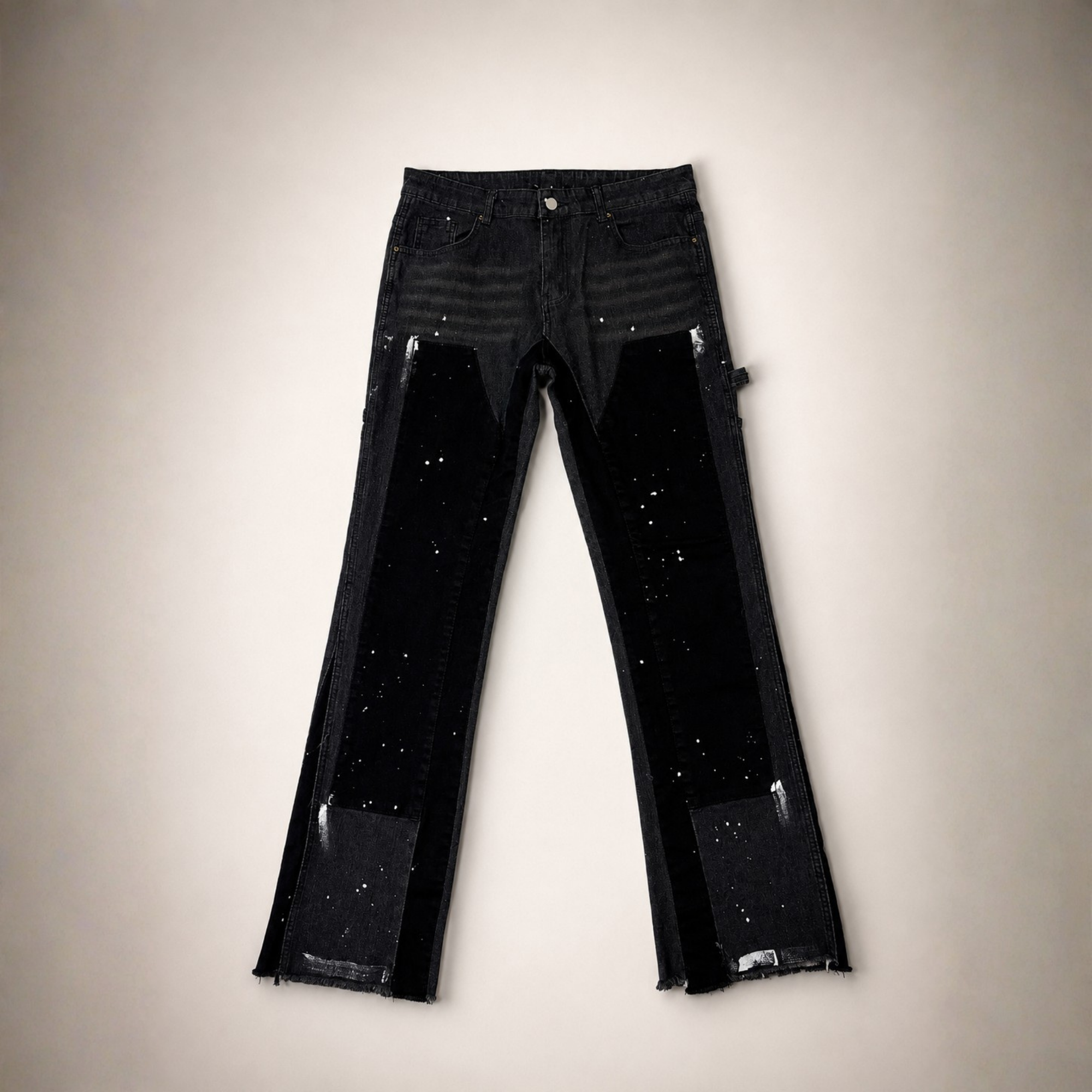Carpenter Wide Leg Jeans Black