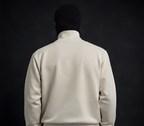 BIKKEMBERGS - OFF WHITE TURTLENECK SWEATSHIRT