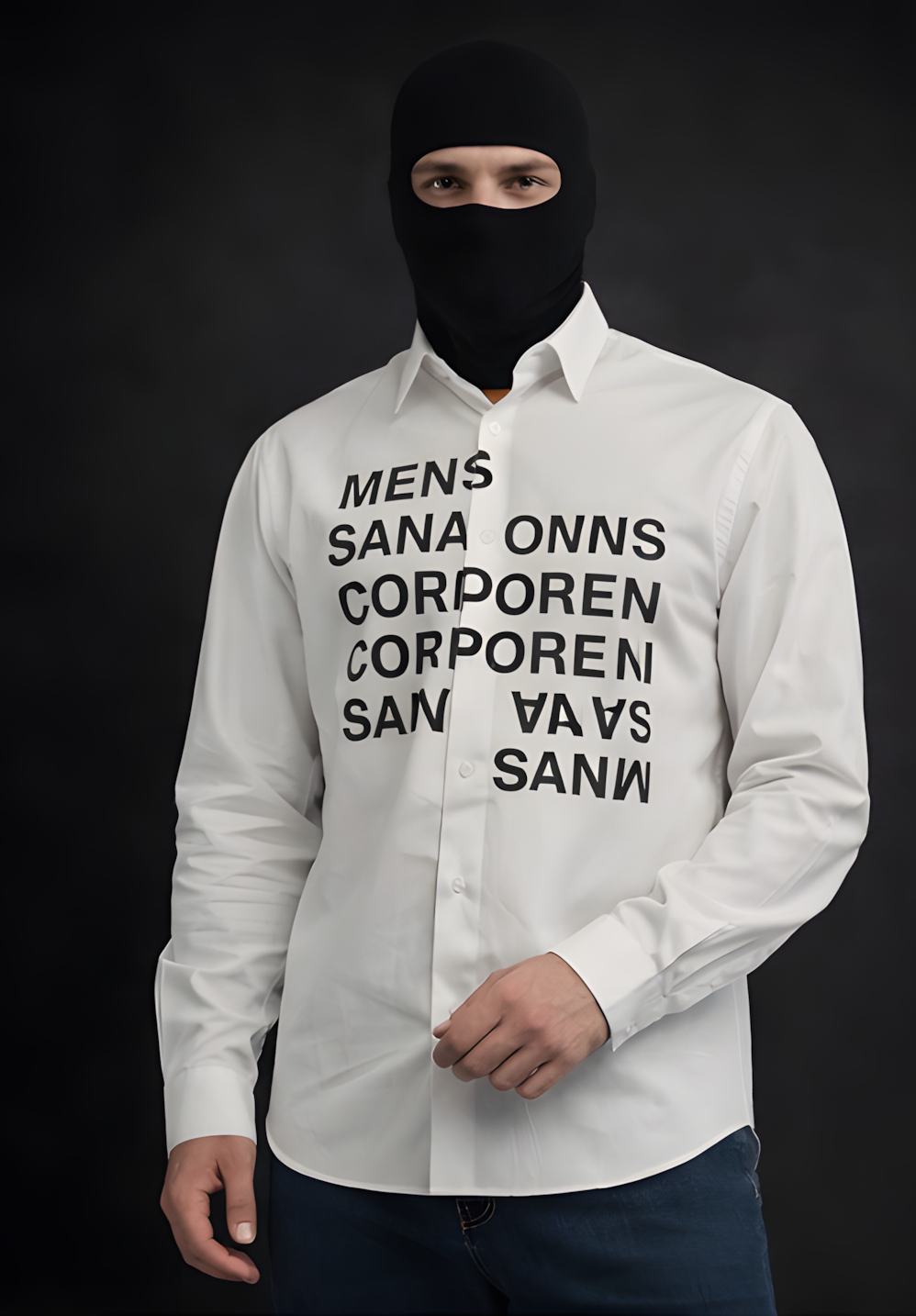 BIKKEMBERGS - WHITE SHIRT