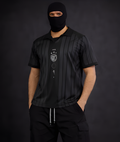 BIKKEMBERGS - BLACK SOCCER POLO