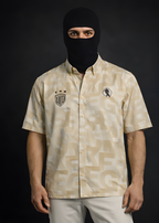 BIKKEMBERGS - BEIGE SOCCER SHIRT