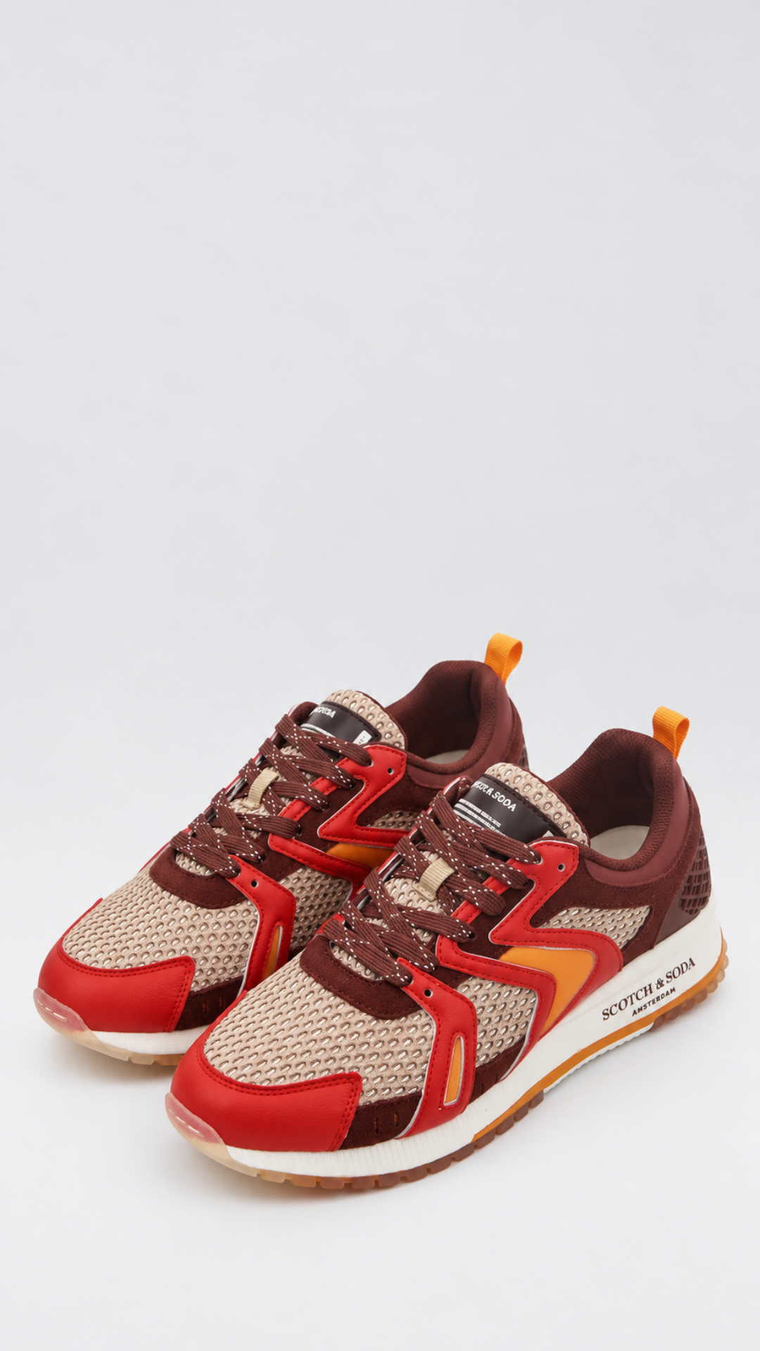 Scotch & Soda Multi Red Sneaker