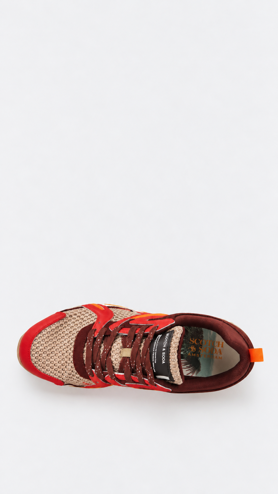 Scotch & Soda Multi Red Sneaker