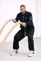 LA MARTINA DARK BLUE ZIPPER