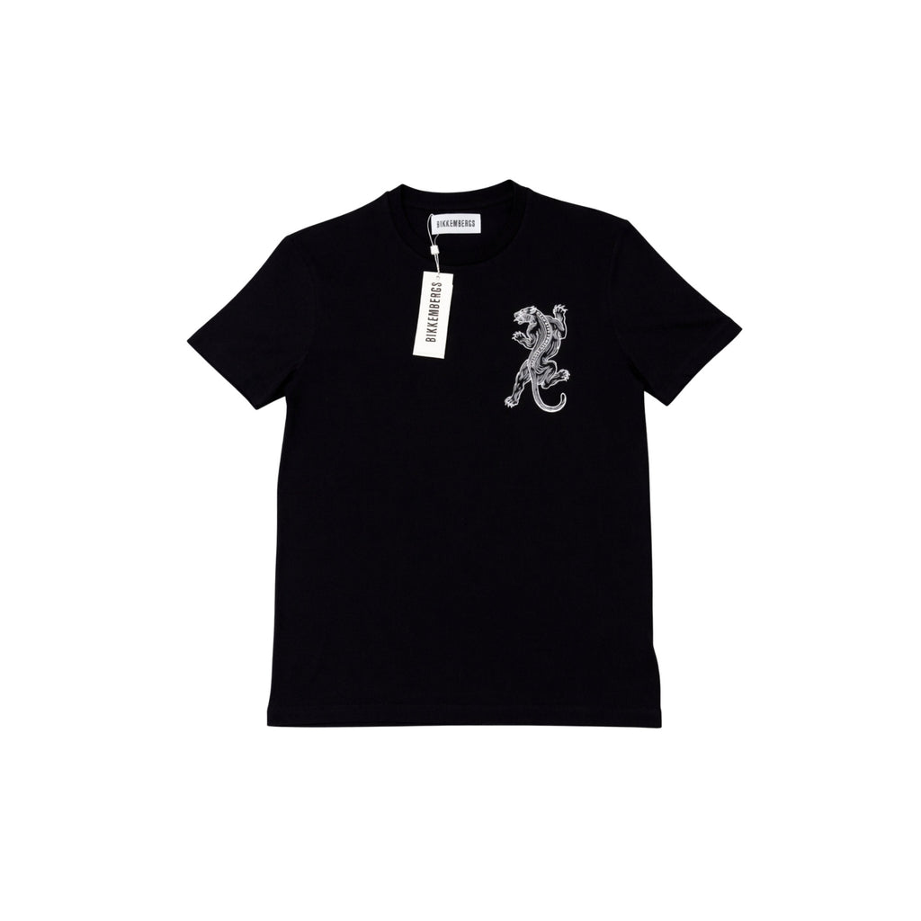 Bikkembergs Short Sleeve Graphic T-Shirt Black