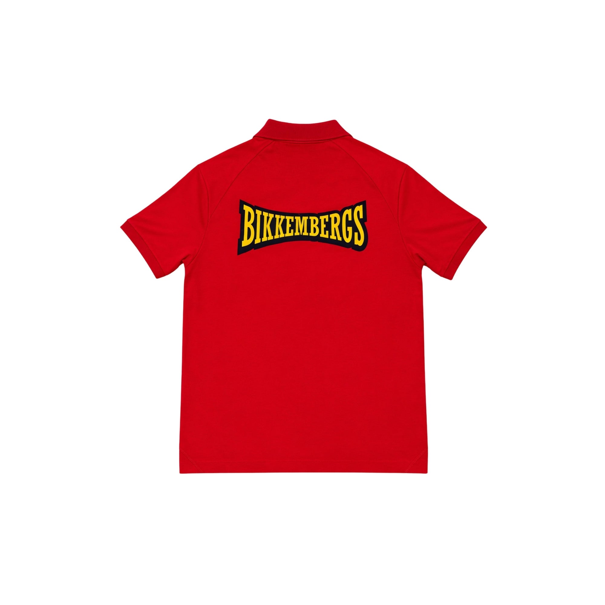 Bikkembergs Slim Fit Polo Shirt Red