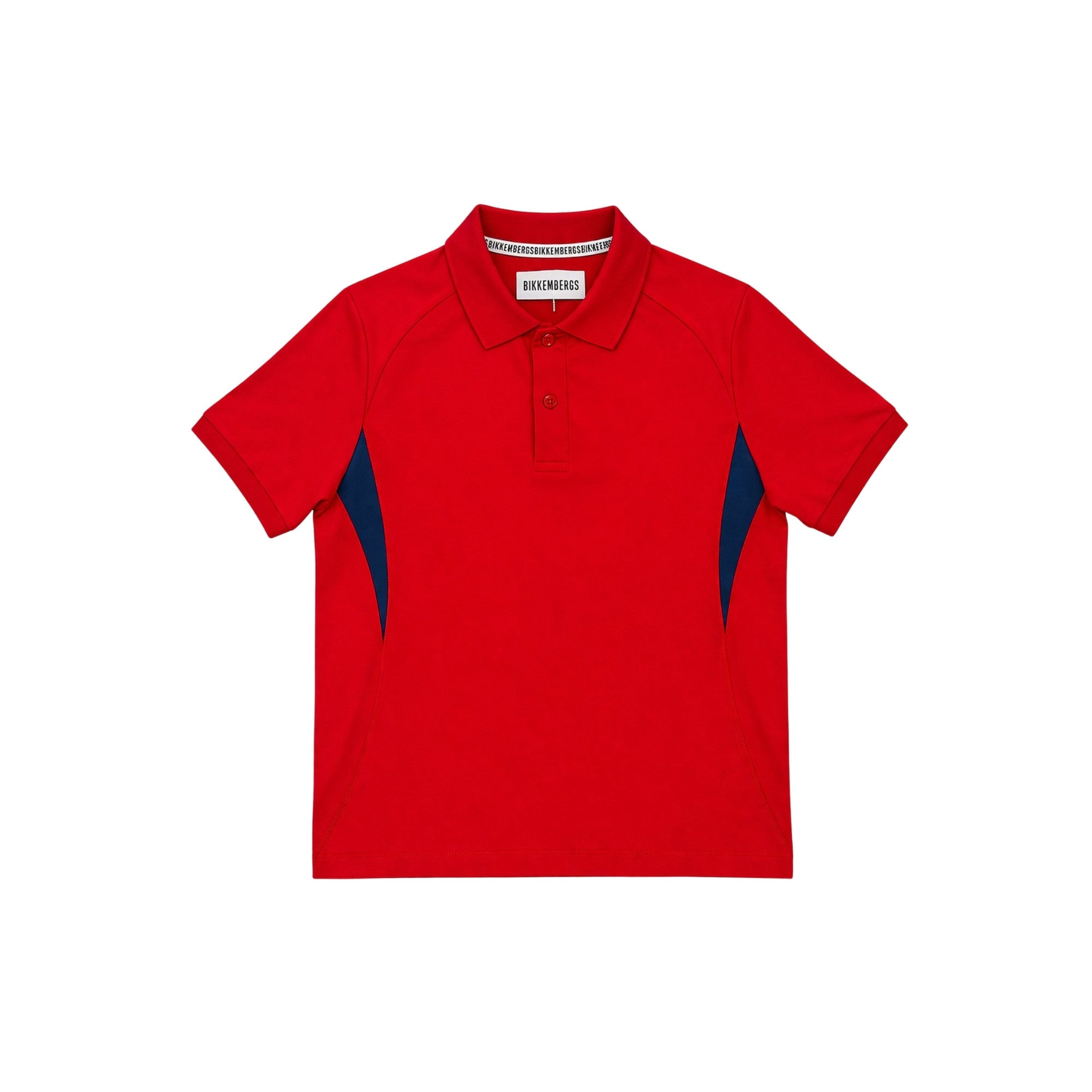 Bikkembergs Slim Fit Polo Shirt Red