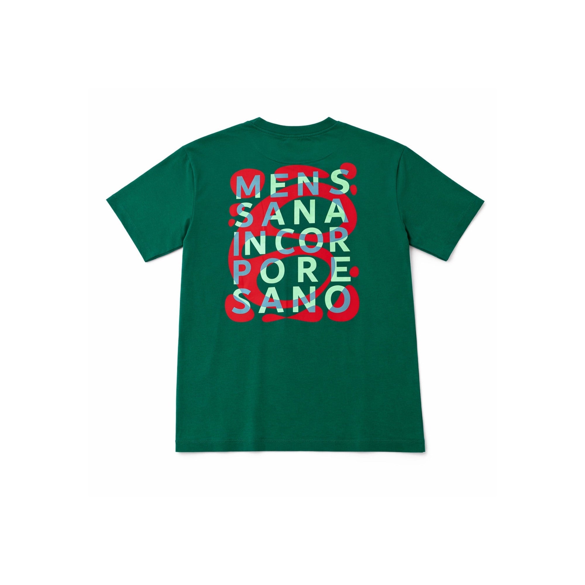 Bikkembergs Back Print T-Shirt Green