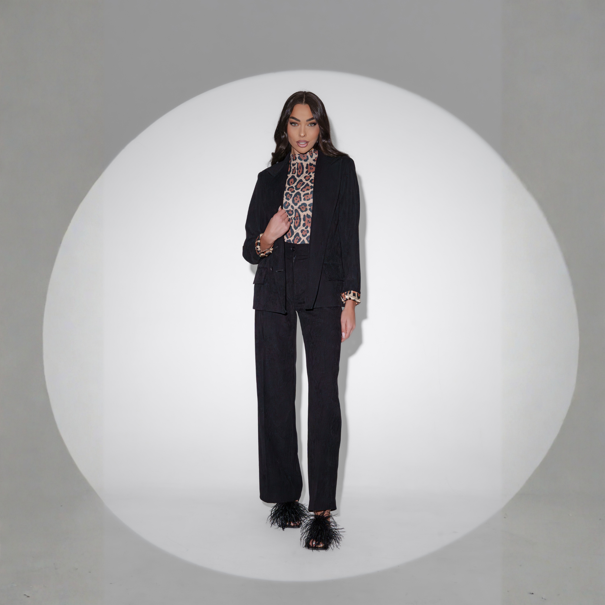 ASCADIA Black Pants