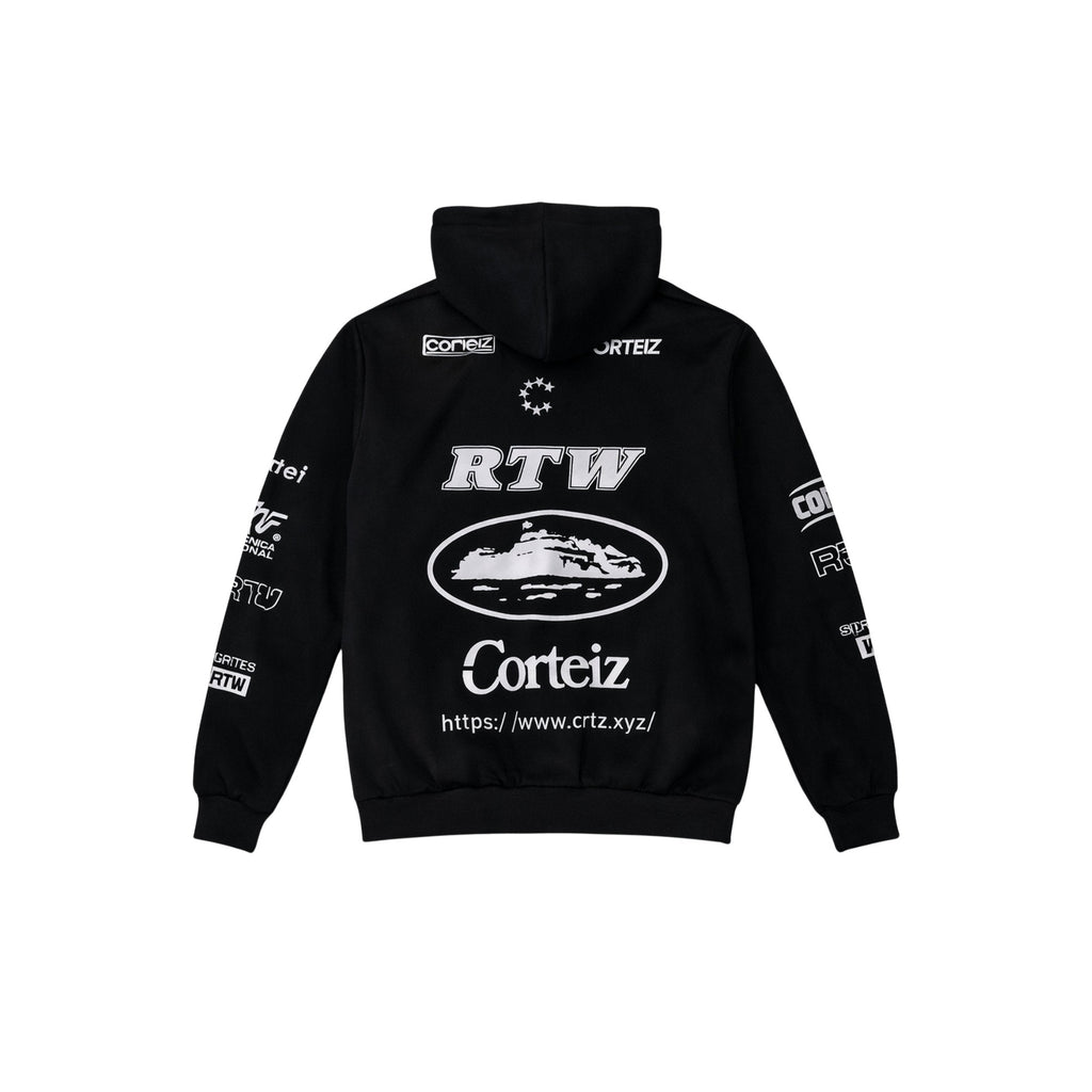 Corteiz Graphic Hoodie Black