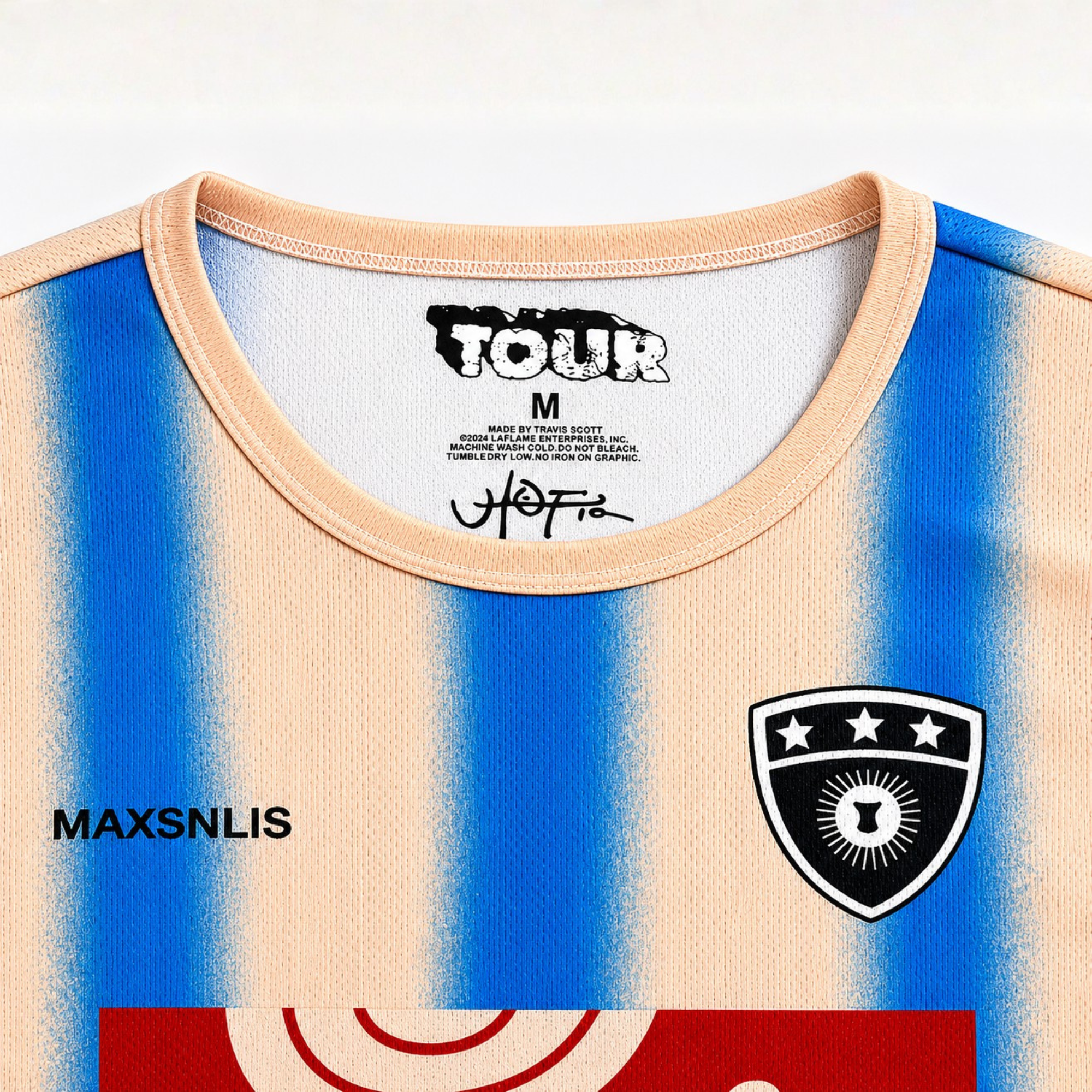 Cactus Jack Light Blue Jersey
