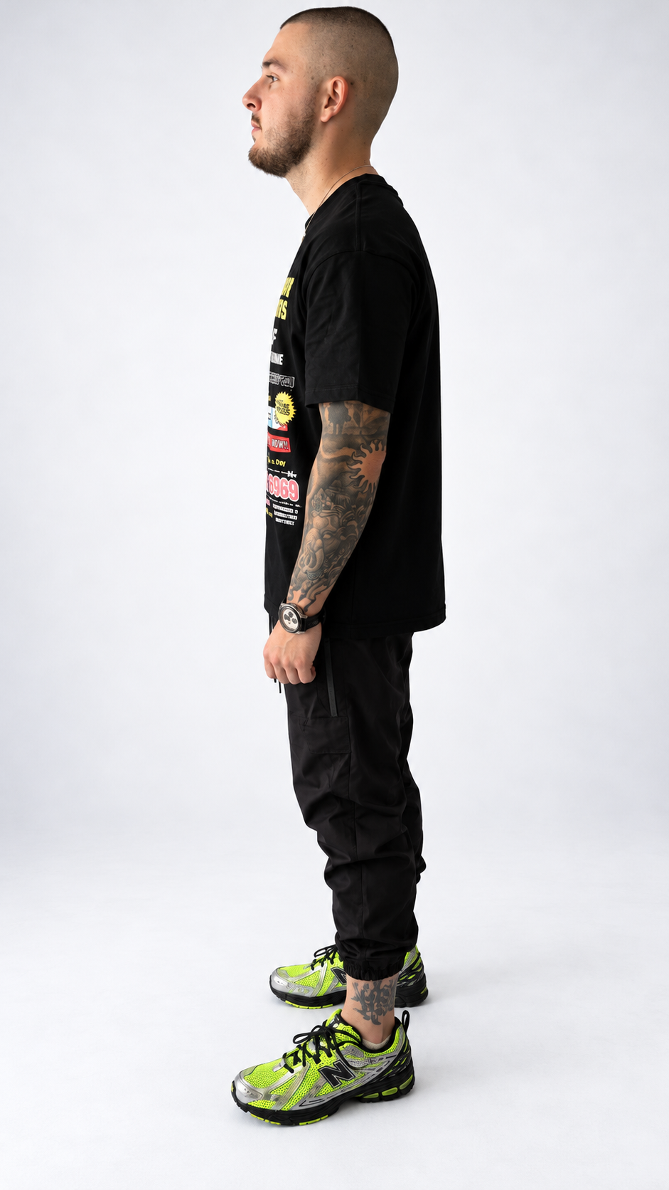 Vetements Dominatrix Hotline Black T-Shirt