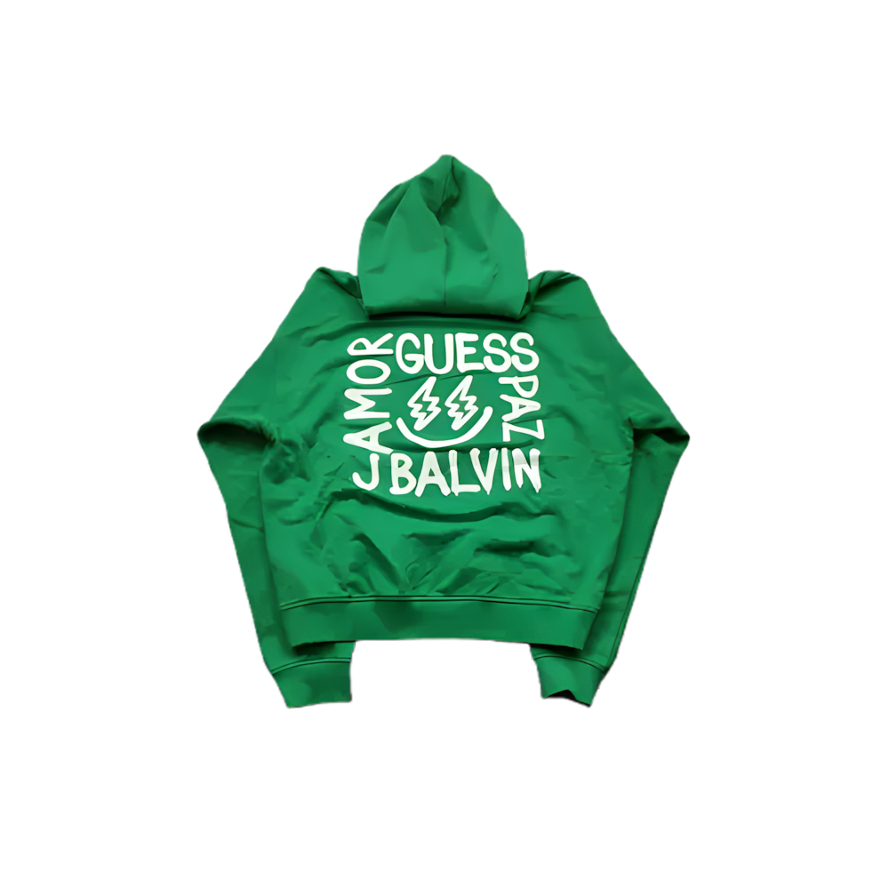 GUESS GREEN HOODIE