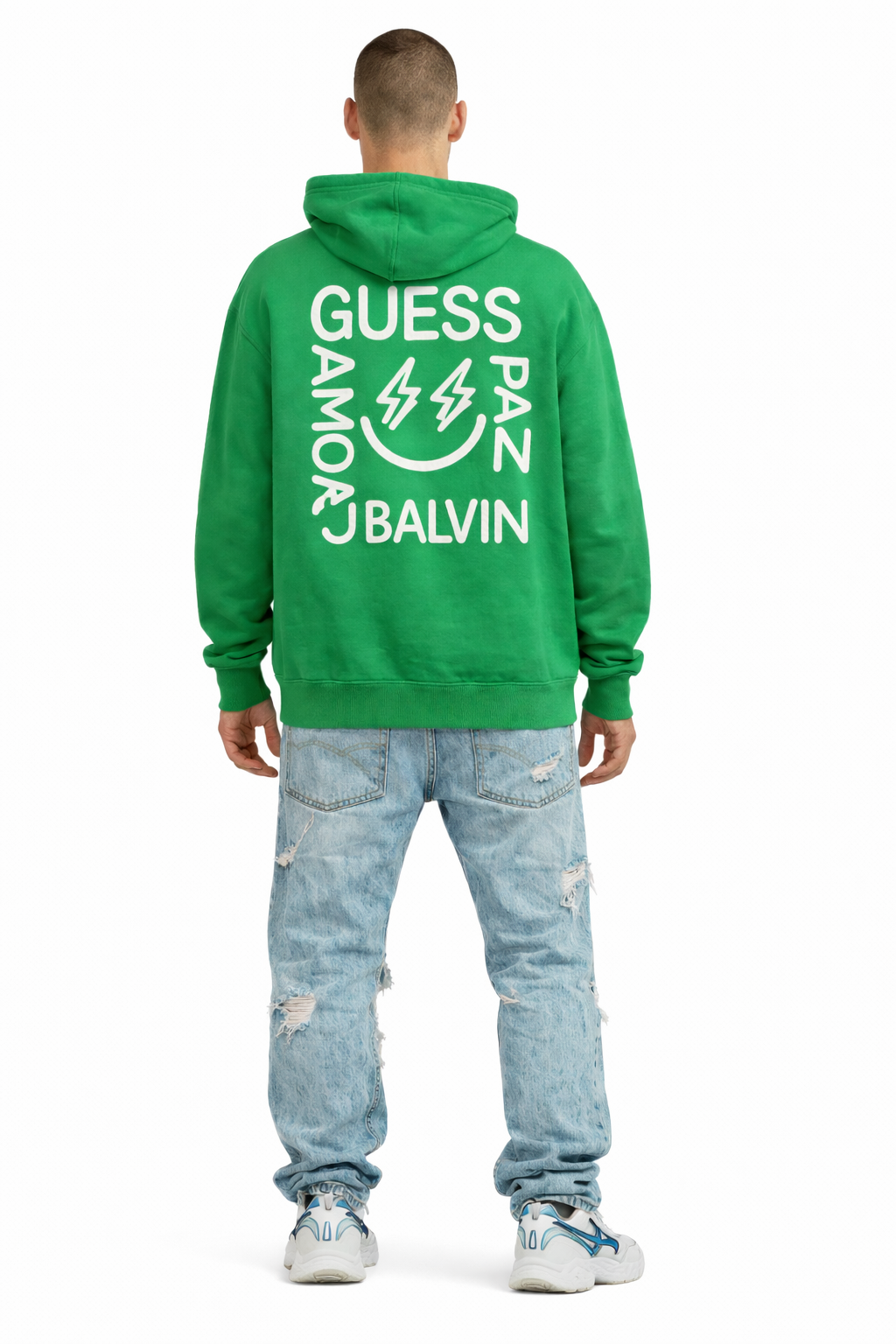 GUESS GREEN HOODIE