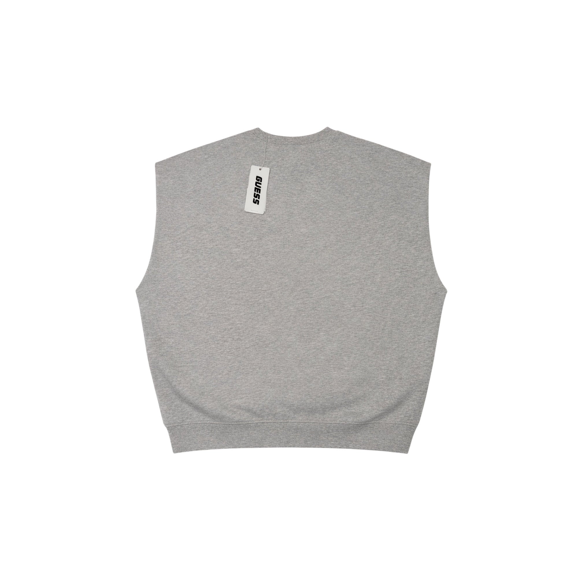 Guess Oversized Sweat Vest Grey
