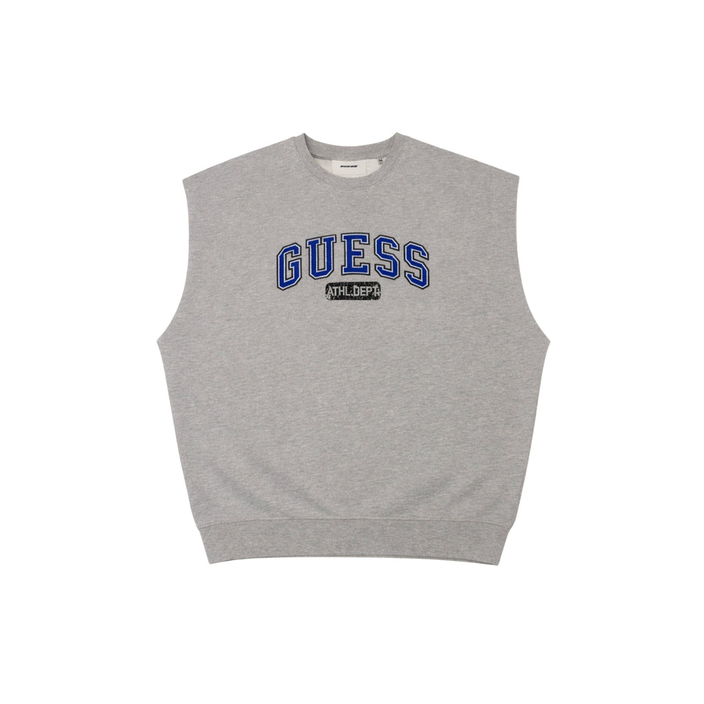 Guess Oversized Sweat Vest Grey