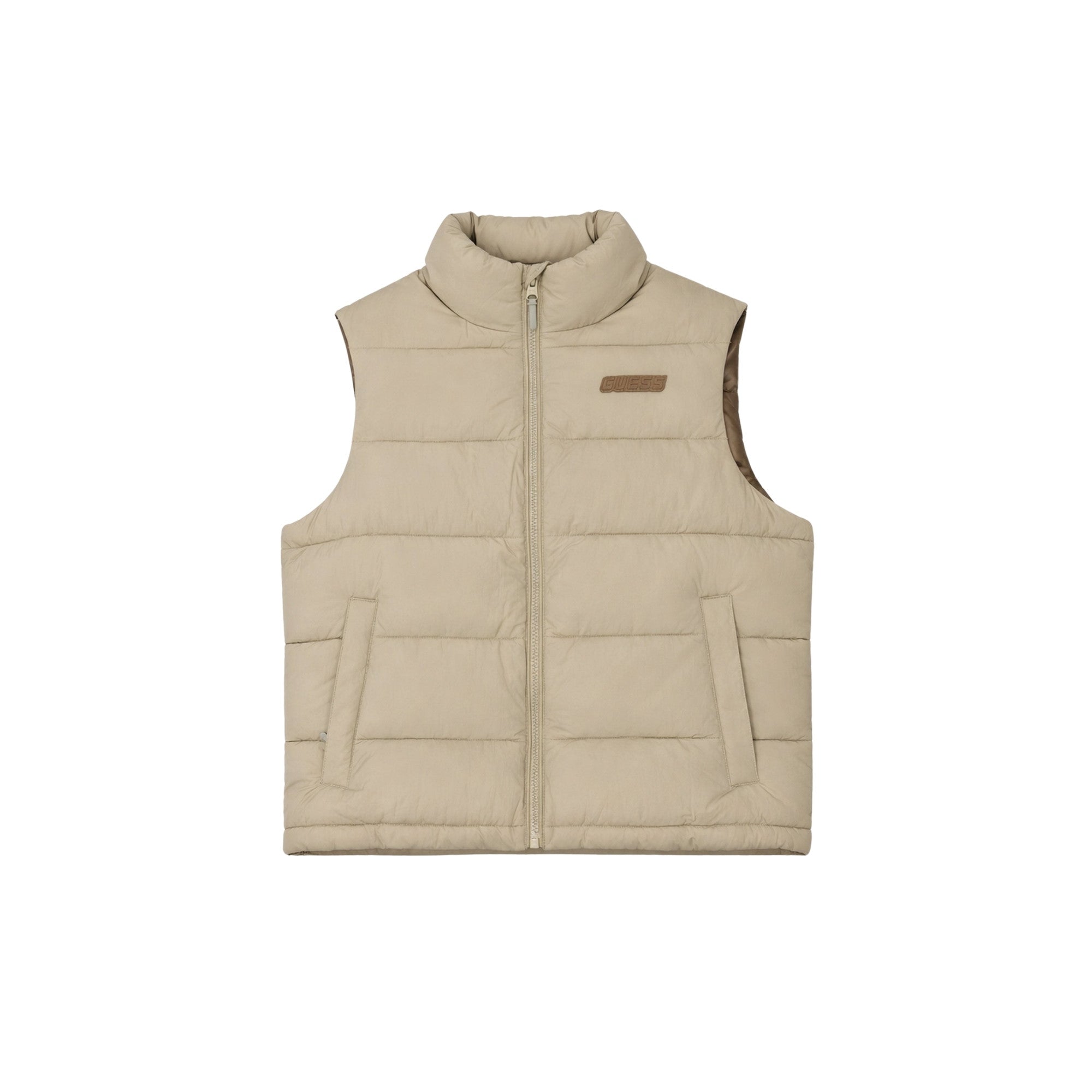 Guess Puffer Vest Beige