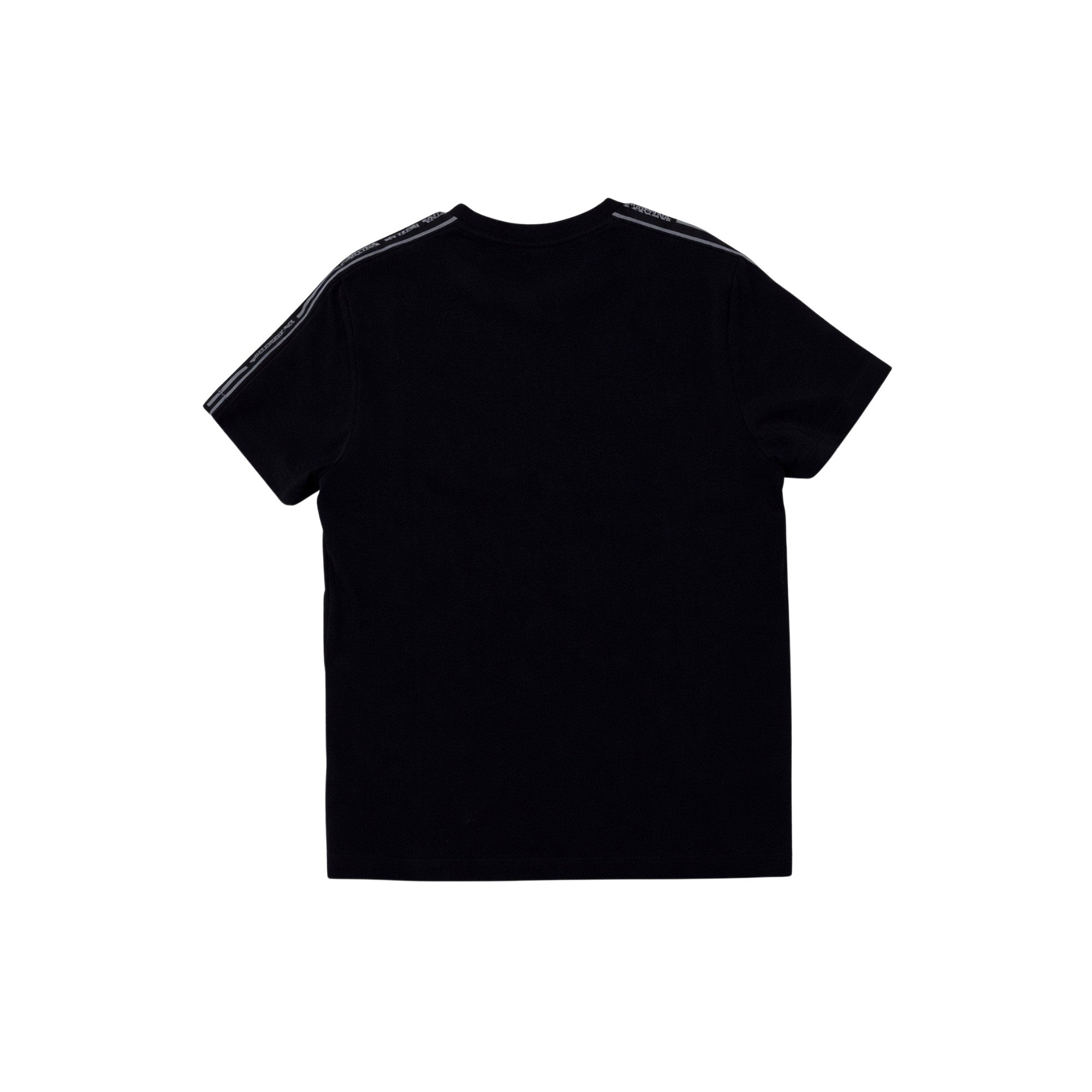 La Martina Short Sleeve Striped T-Shirt Black