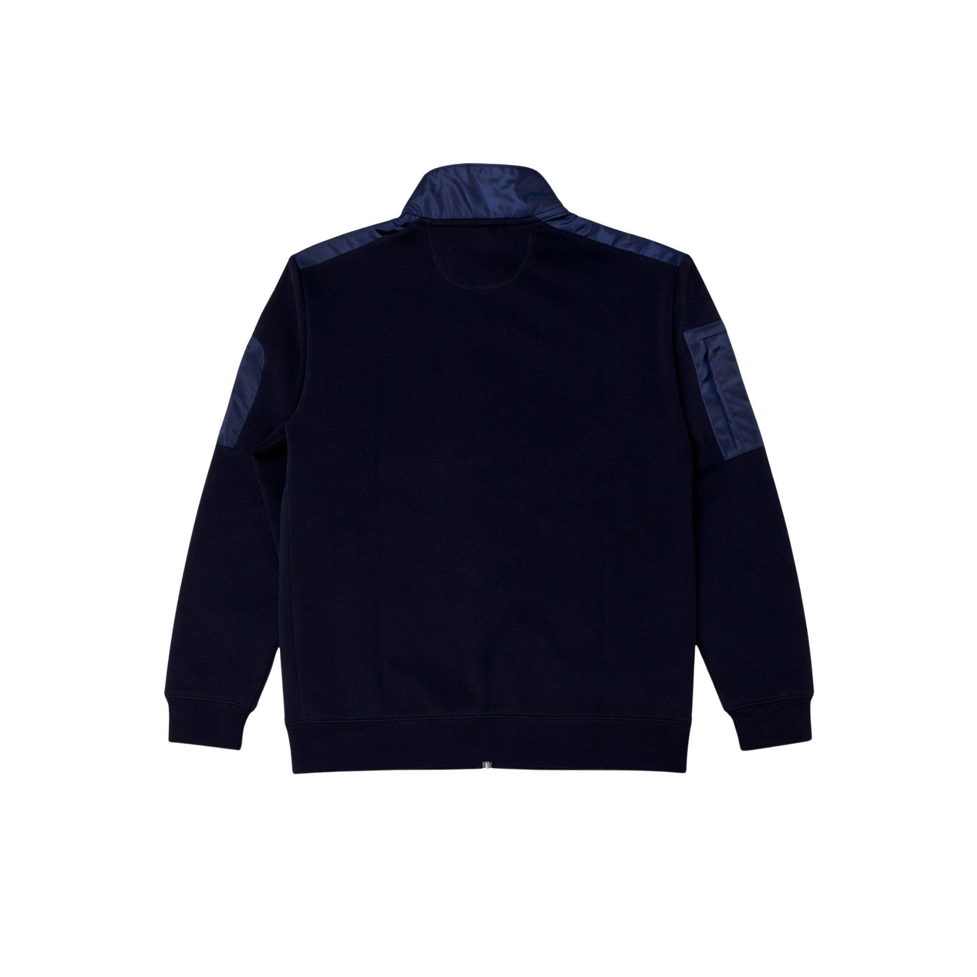 La Martina Zip Sweater Police Blue