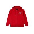 La Martina Zip-Up Hoodie Red