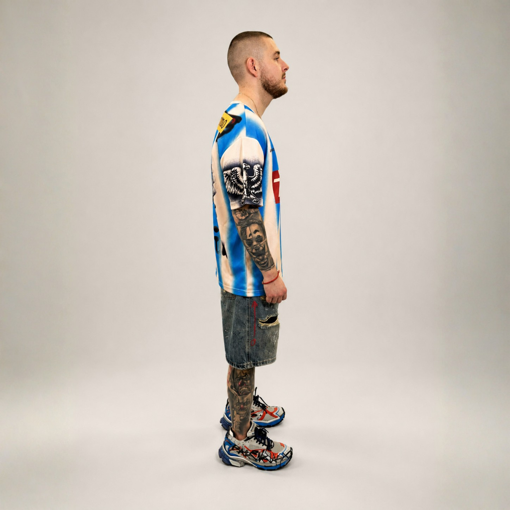 Cactus Jack Light Blue Jersey