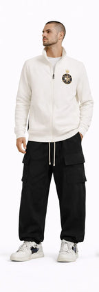 LA MARTINA WHITE ZIPPER